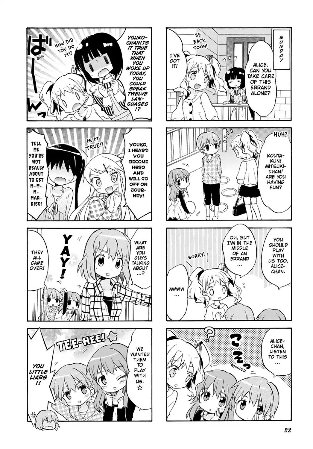 Kiniro Mosaic Chapter 34 #8