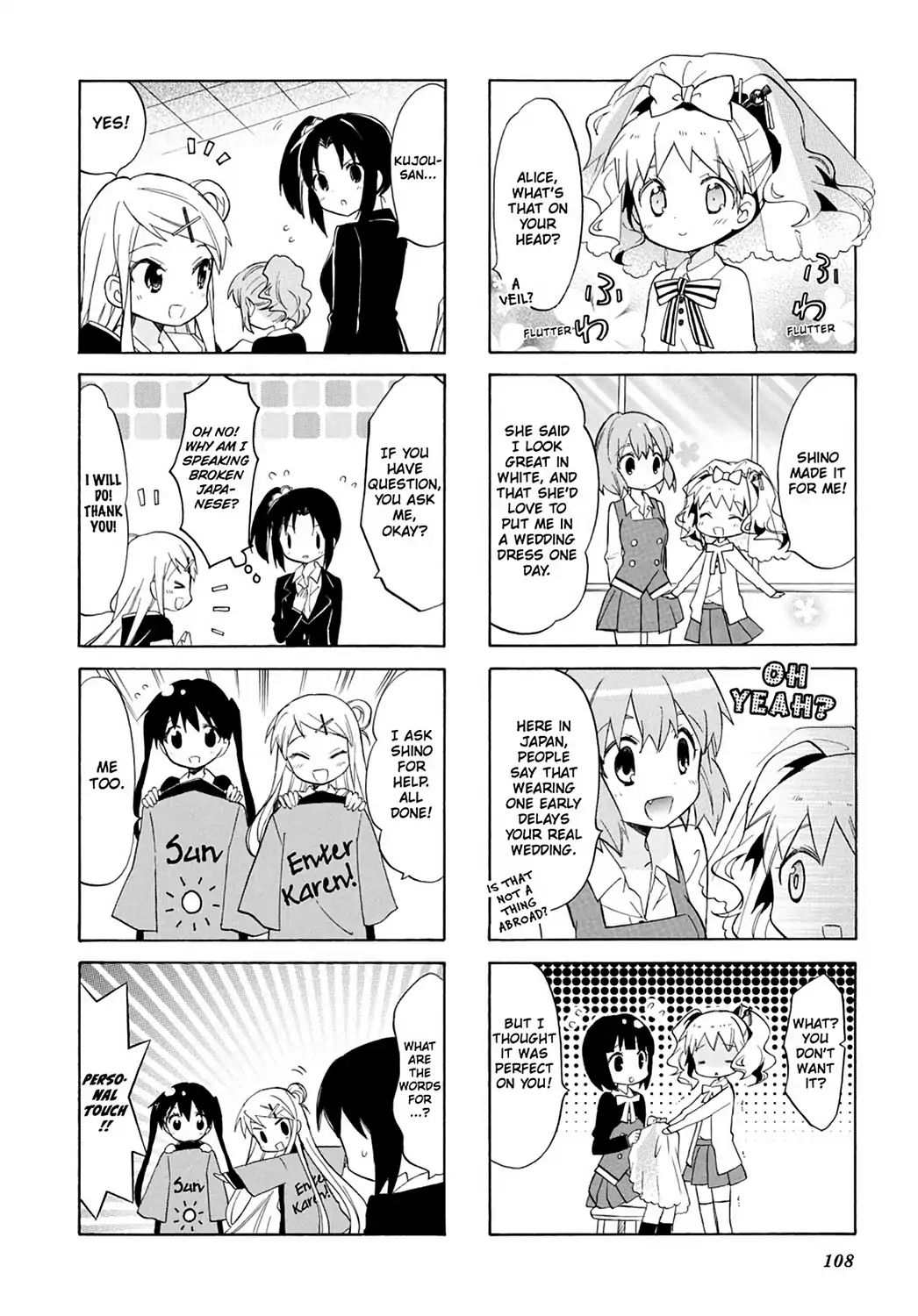 Kiniro Mosaic Chapter 32 #14