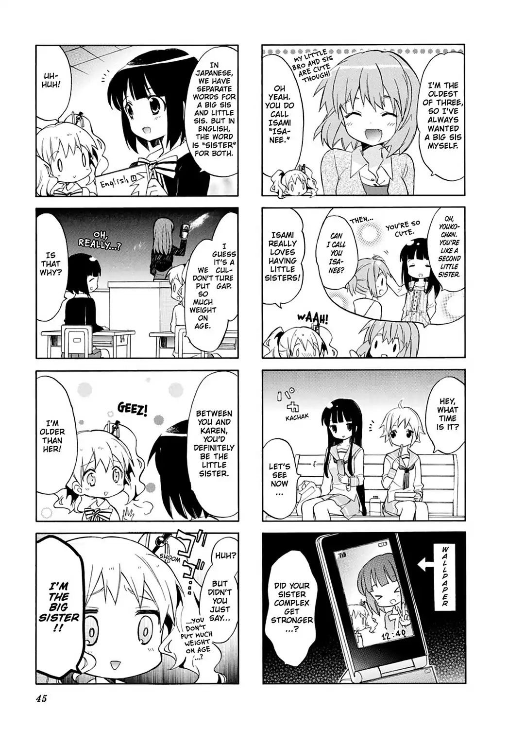 Kiniro Mosaic Chapter 29 #37