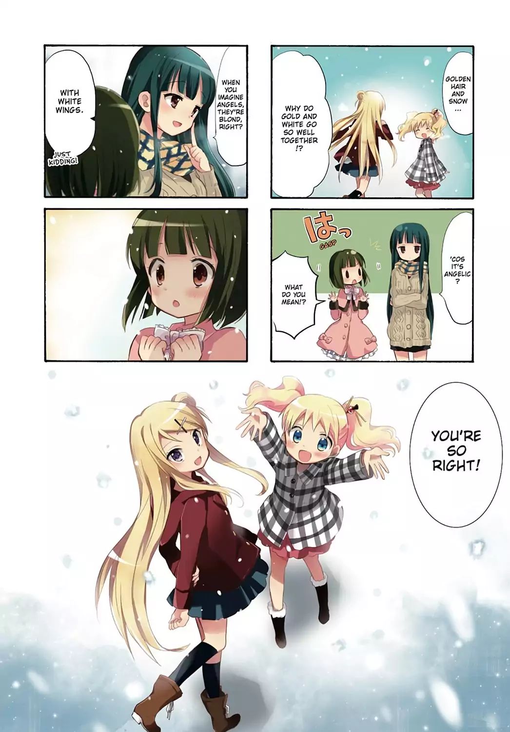 Kiniro Mosaic Chapter 28 #8