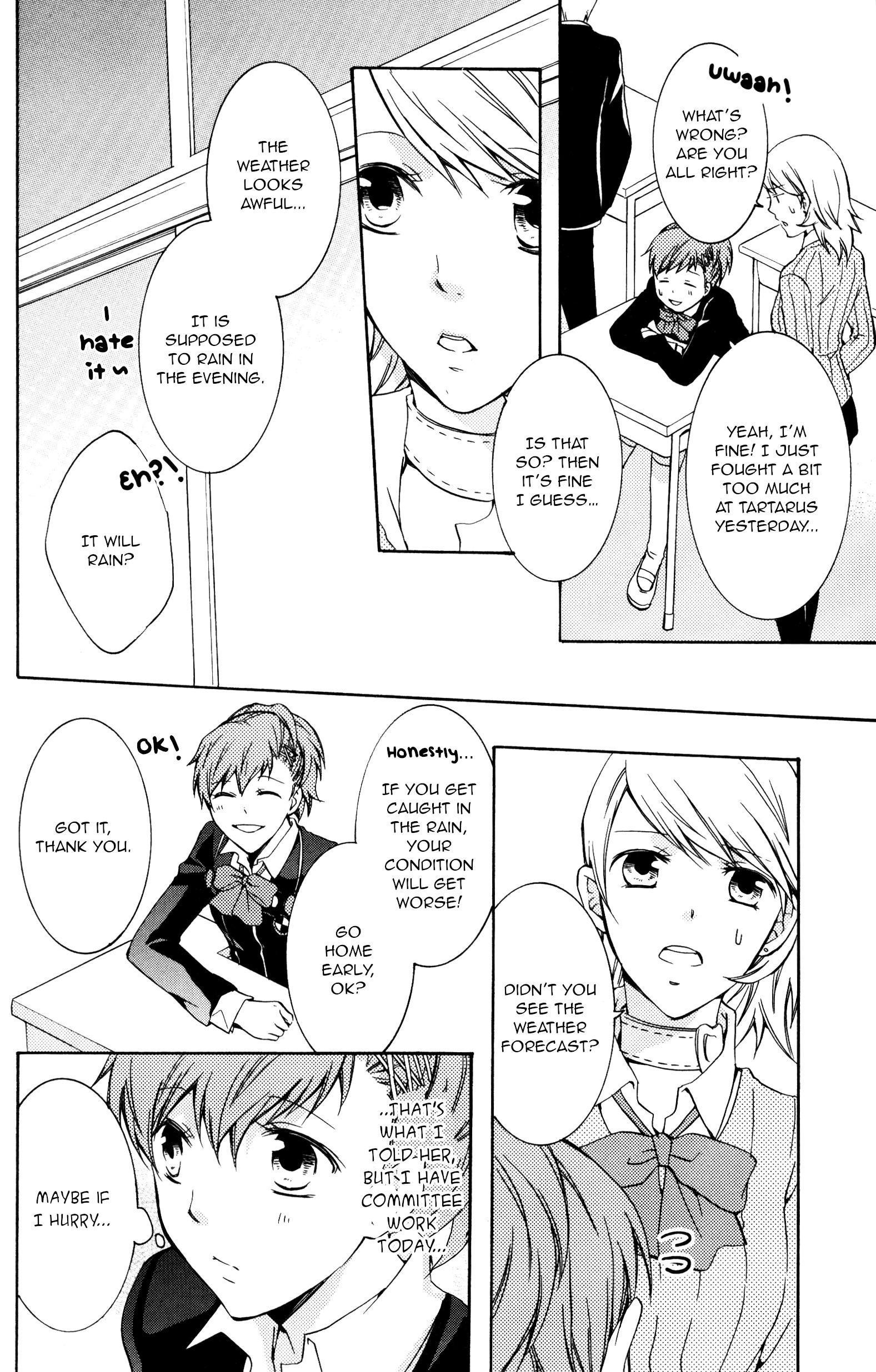 Persona 3 Portable Dear Girls Comic Anthology Chapter 9 #4