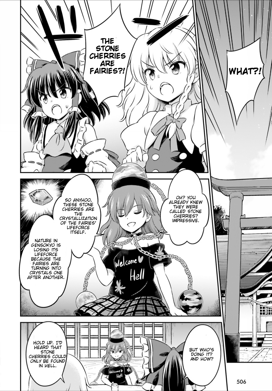 Touhou Sangetsusei ~ Visionary Fairies In Shrine. Chapter 13 #21