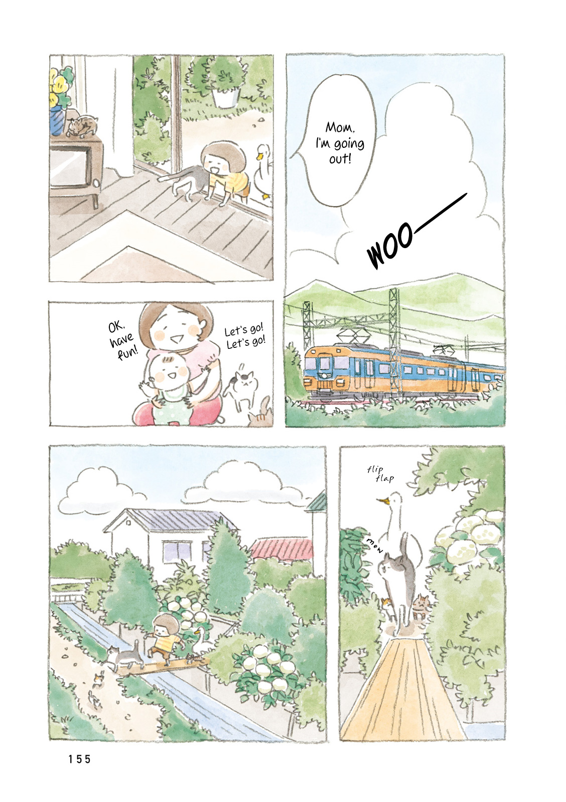 Little Ken And A Cat. Sometimes A Duck Chapter 17 #13