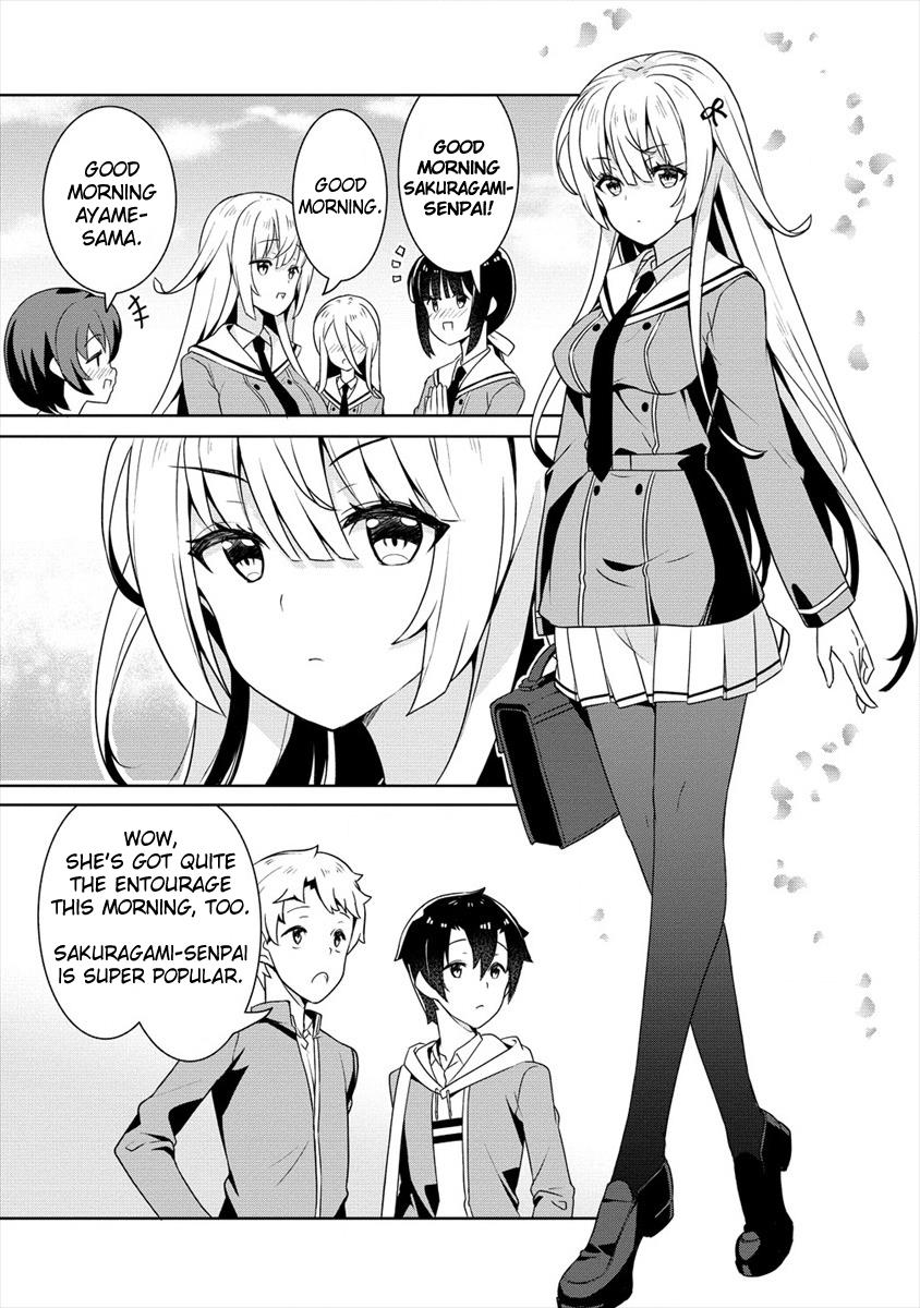 Ayame-Senpai Wa Boku To Himitsu No Keiyaku Wo Chapter 1 #9