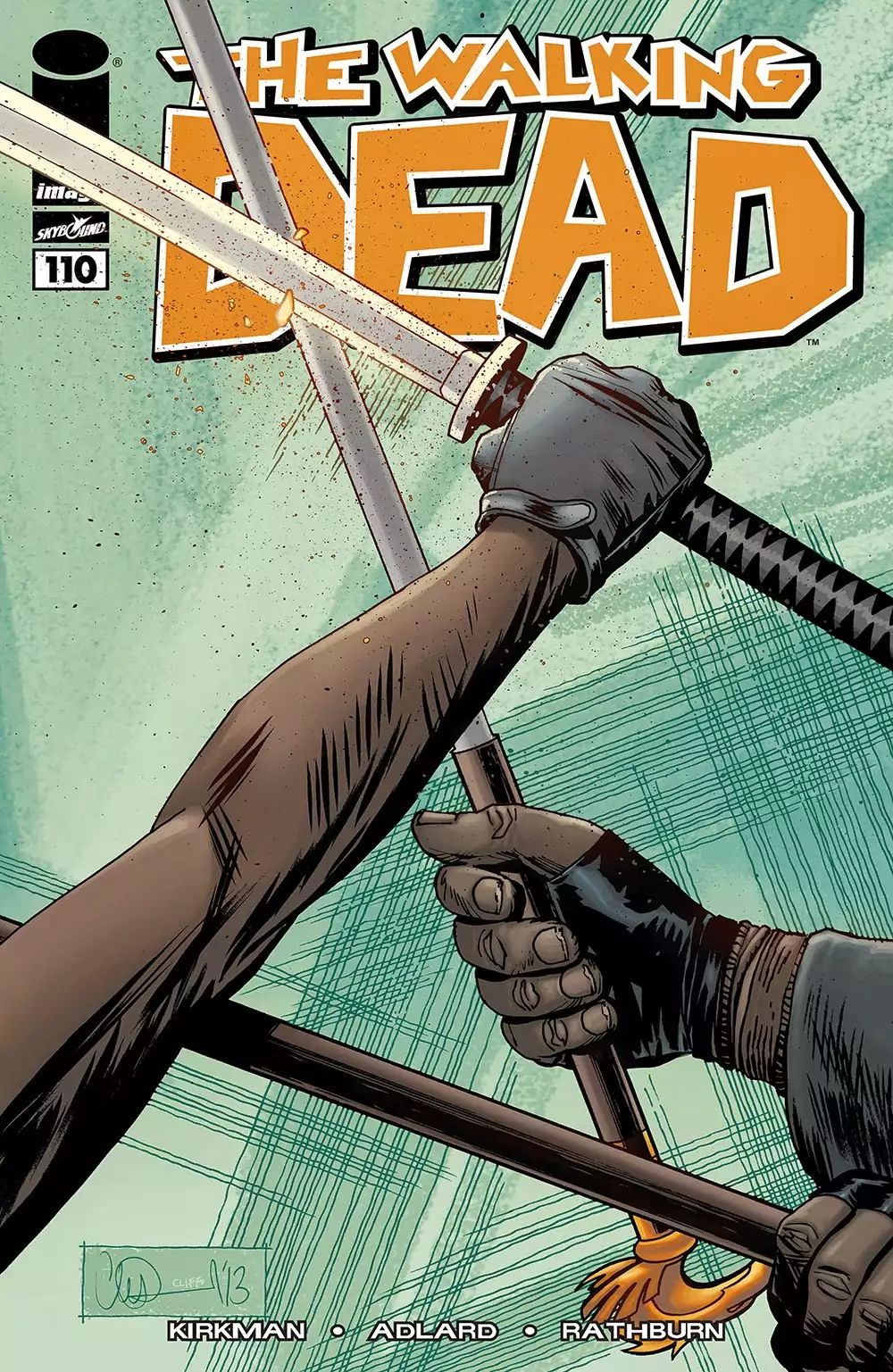 The Walking Dead Chapter 110 #1