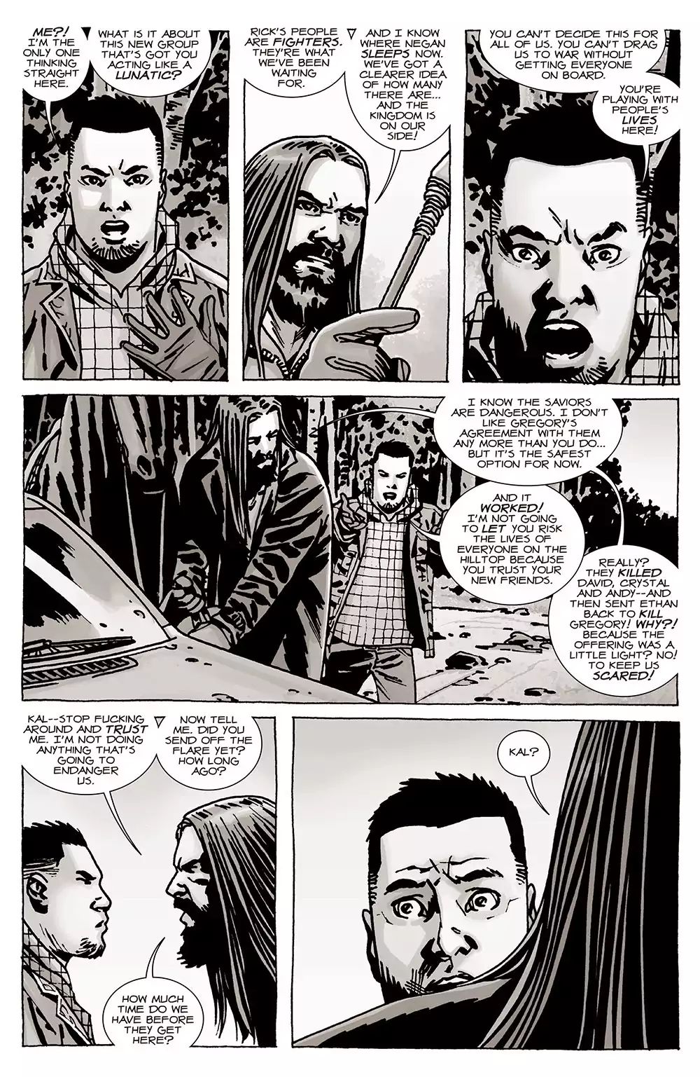 The Walking Dead Chapter 110 #8