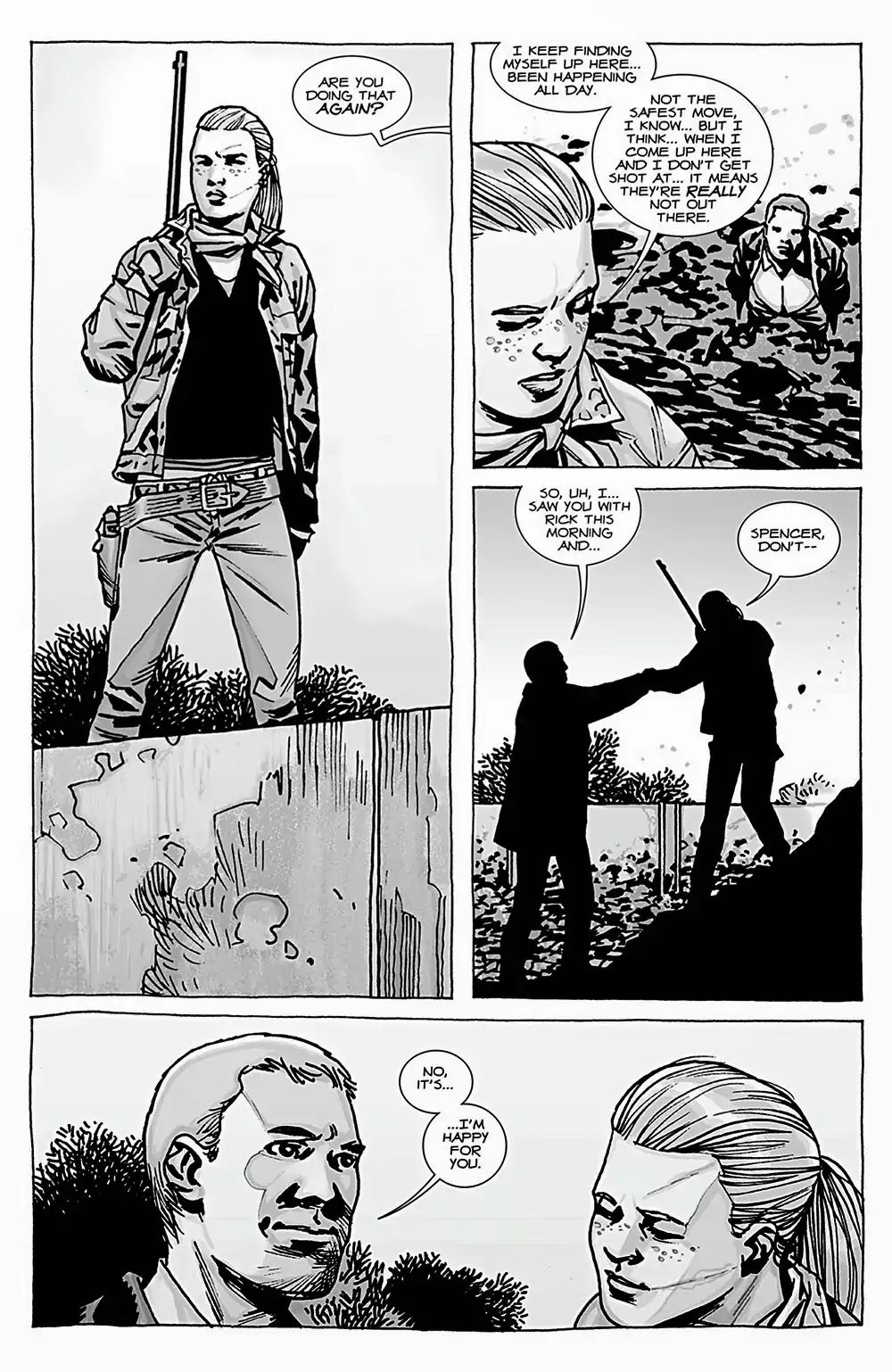 The Walking Dead Chapter 100 #3