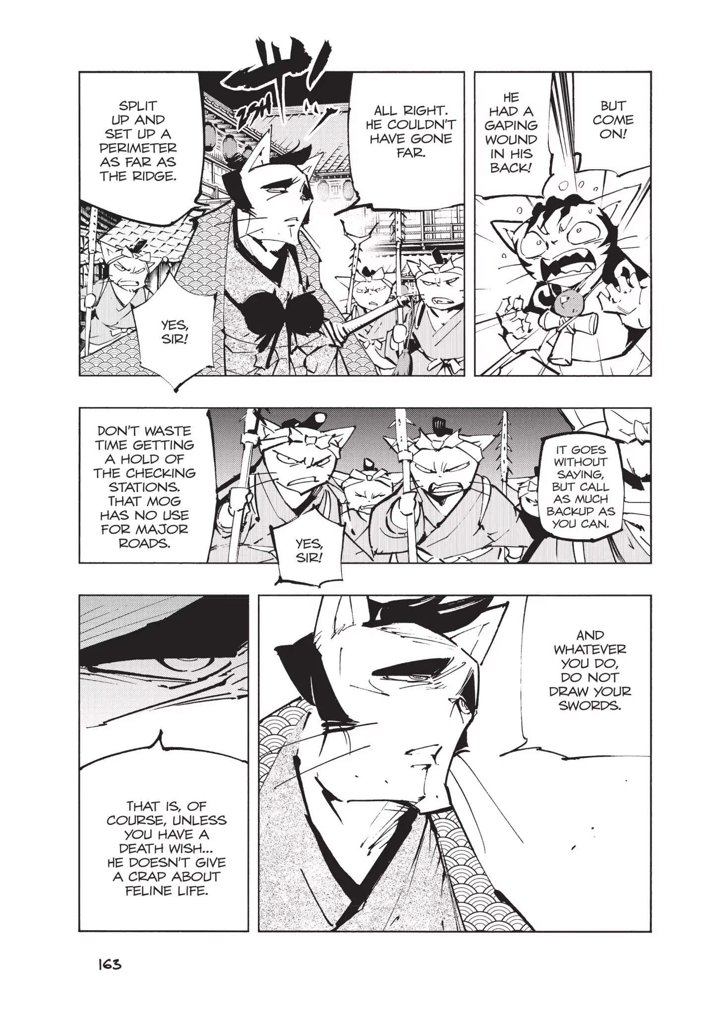 Nekogahara: Stray Cat Samurai Chapter 6 #8