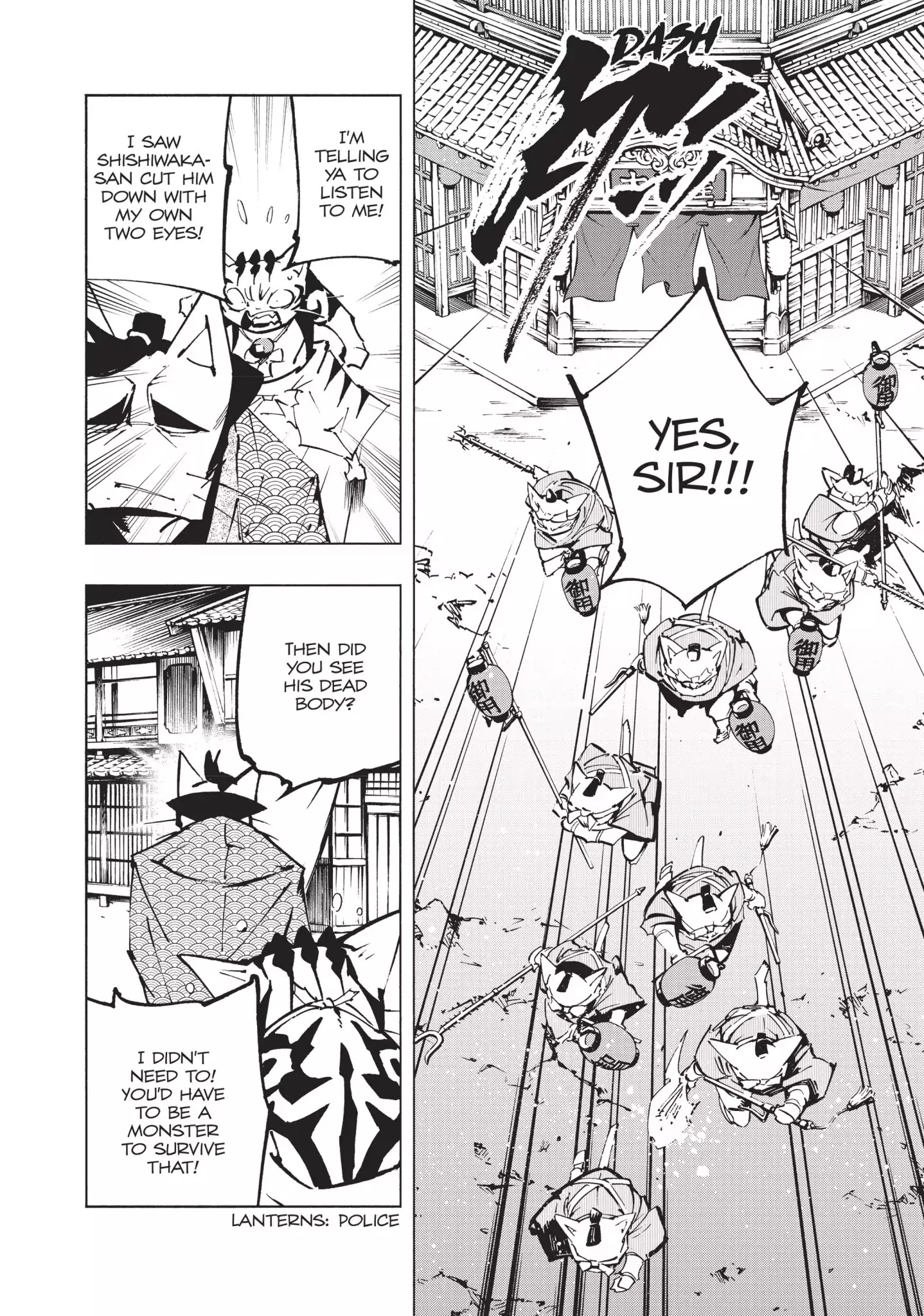 Nekogahara: Stray Cat Samurai Chapter 6 #9