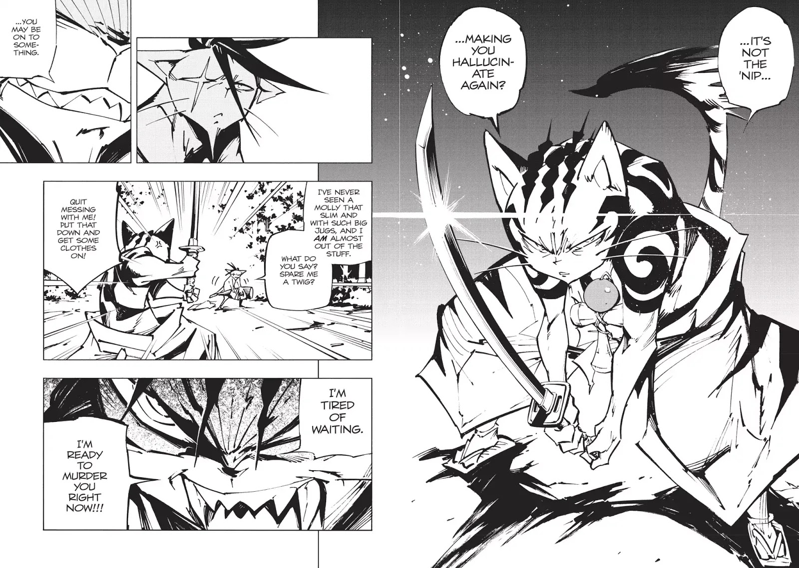 Nekogahara: Stray Cat Samurai Chapter 8 #14