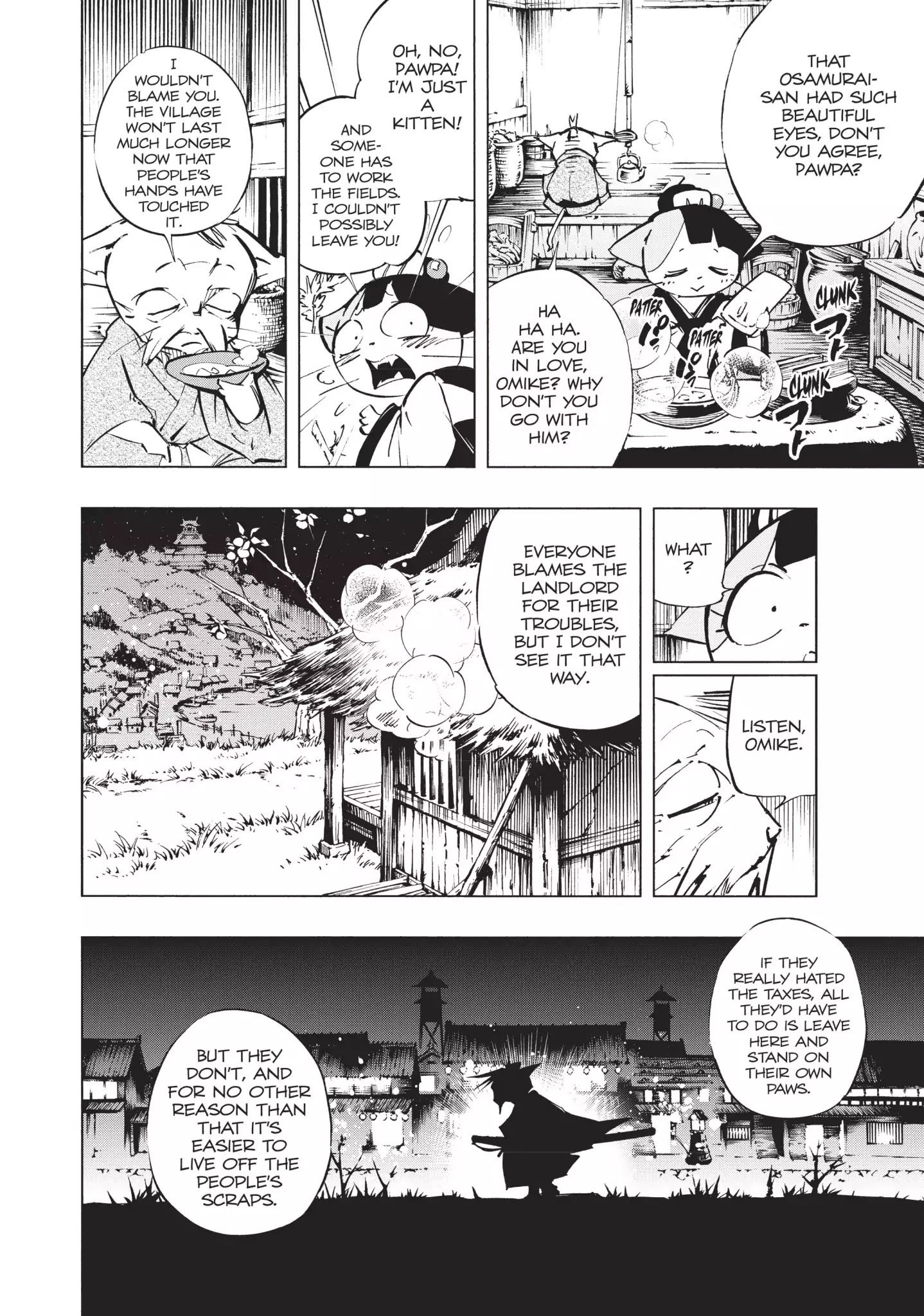 Nekogahara: Stray Cat Samurai Chapter 1 #15