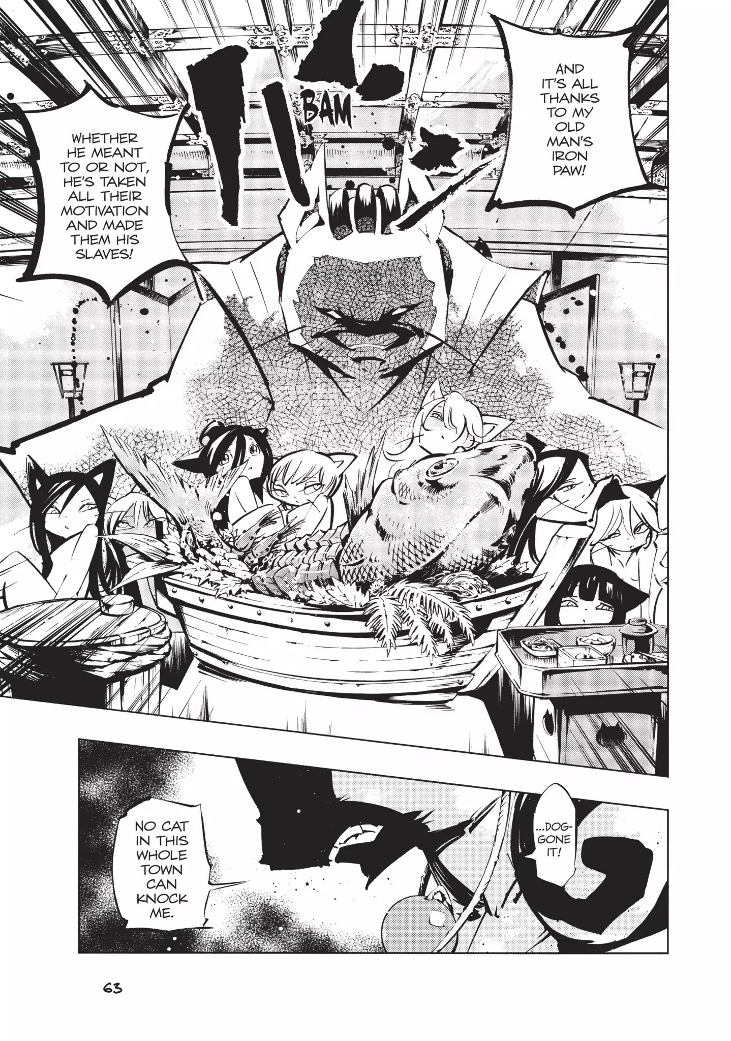 Nekogahara: Stray Cat Samurai Chapter 2 #14