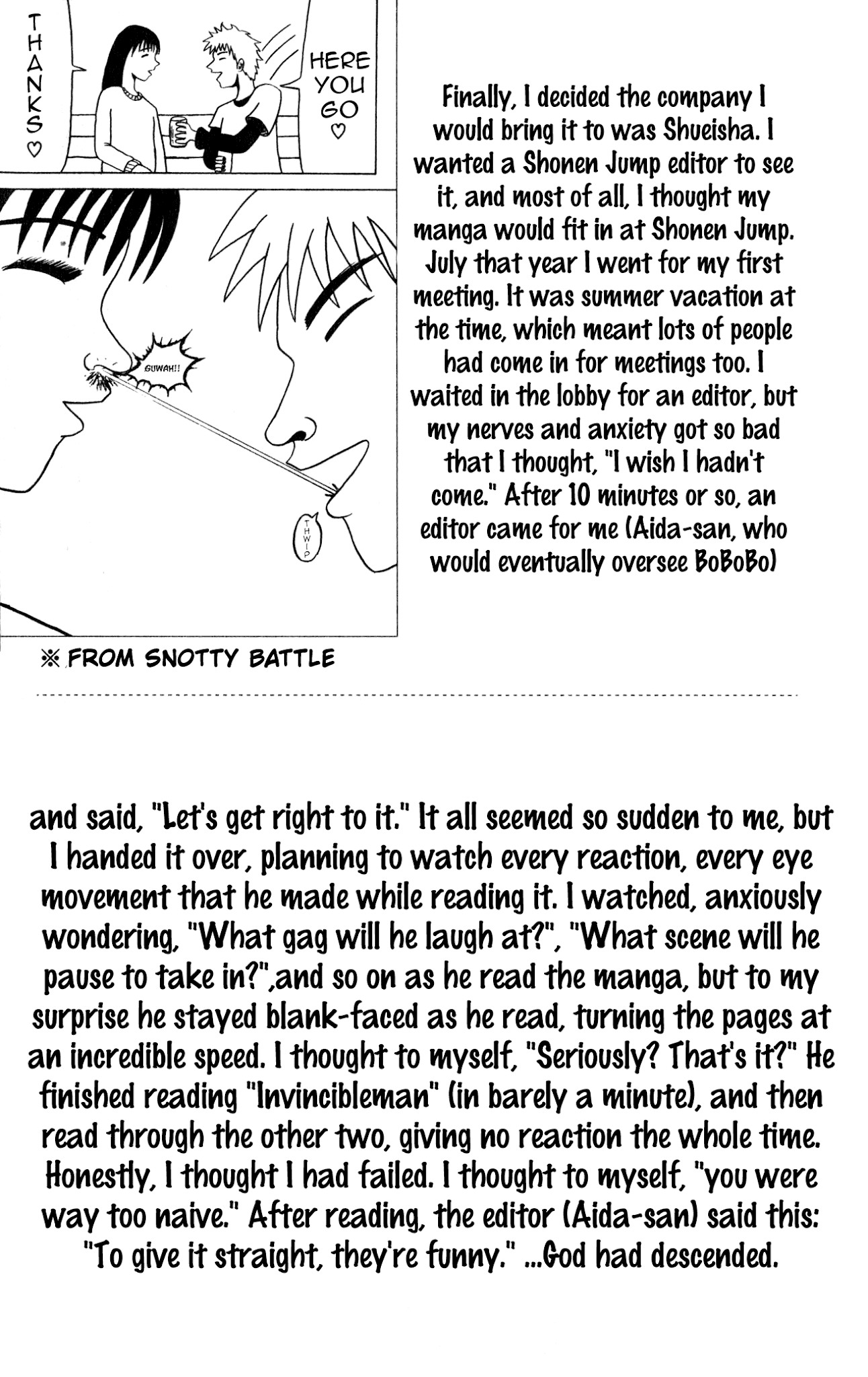 Bobobo-Bo Bo-Bobo? - Sawai Yoshio Short Story Anthology Chapter 8 #32