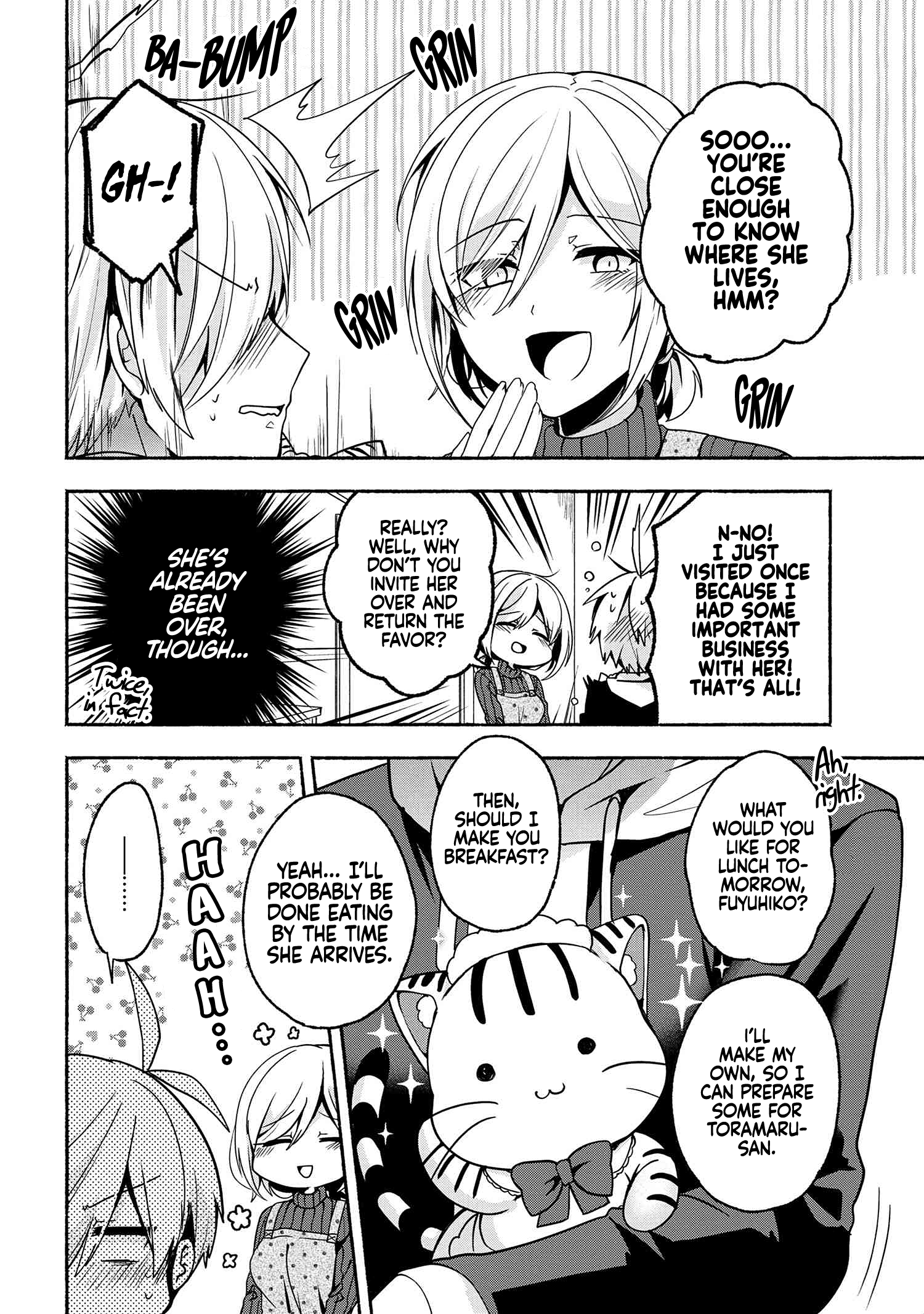 Pashiri Na Boku To Koi Suru Banchou-San Chapter 57 #7