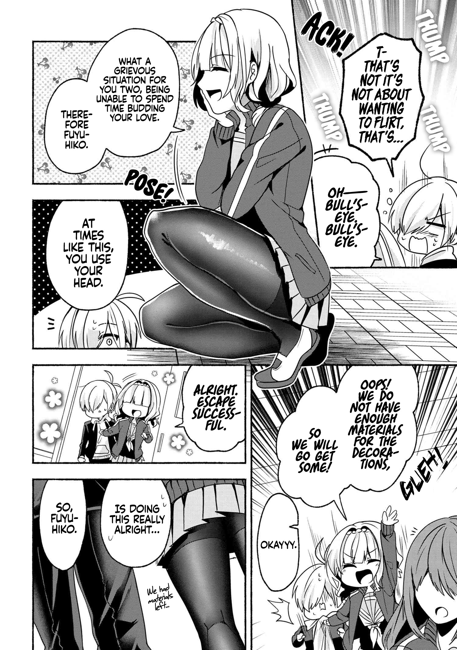 Pashiri Na Boku To Koi Suru Banchou-San Chapter 55 #9