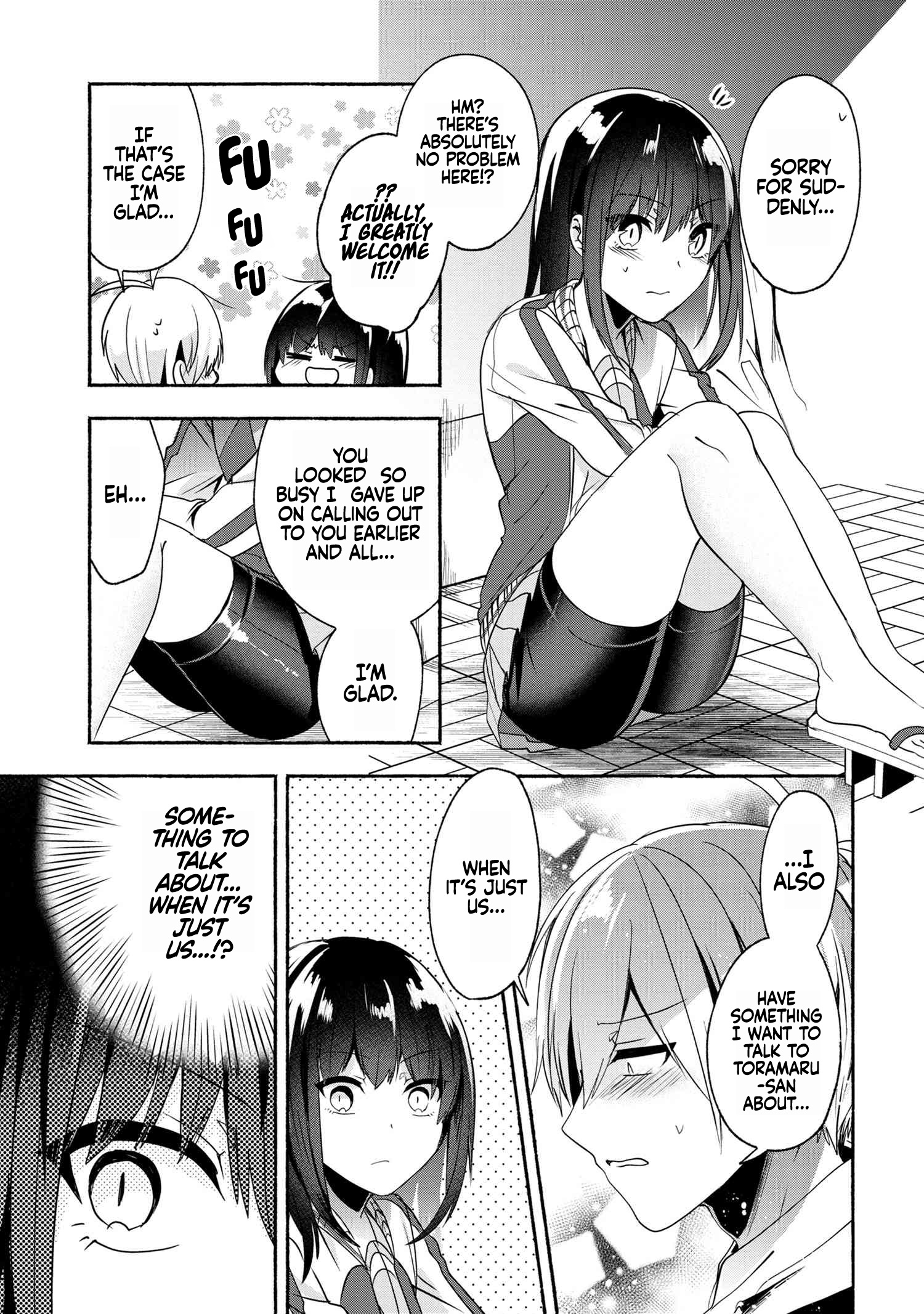 Pashiri Na Boku To Koi Suru Banchou-San Chapter 55 #16