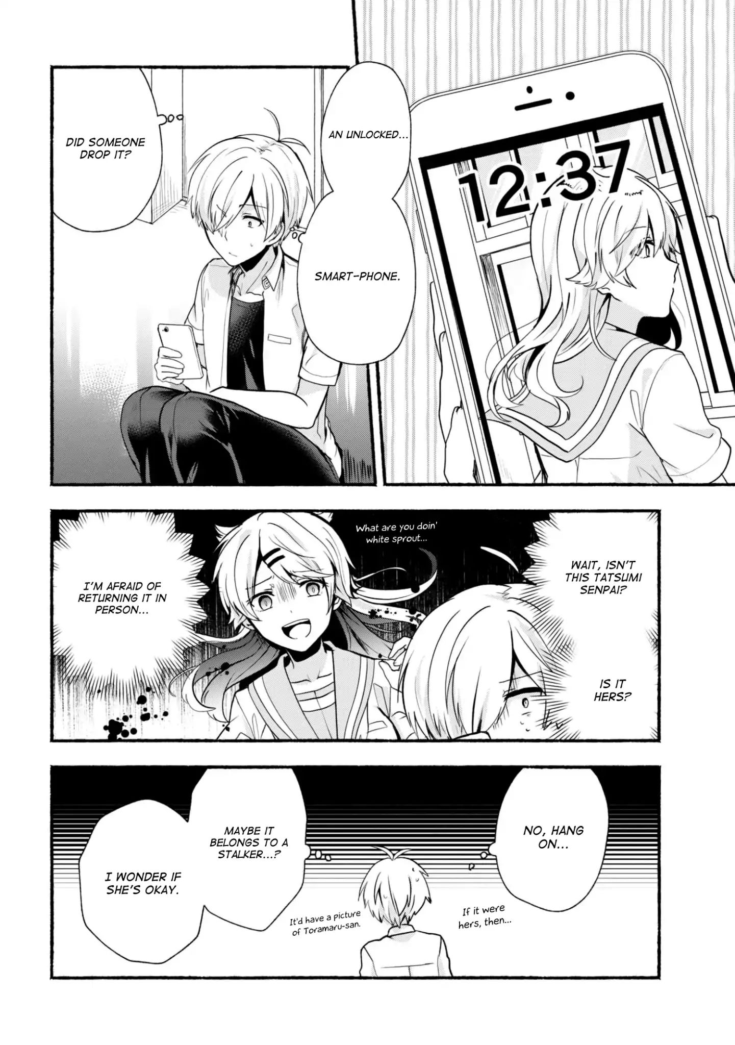 Pashiri Na Boku To Koi Suru Banchou-San Chapter 25 #4