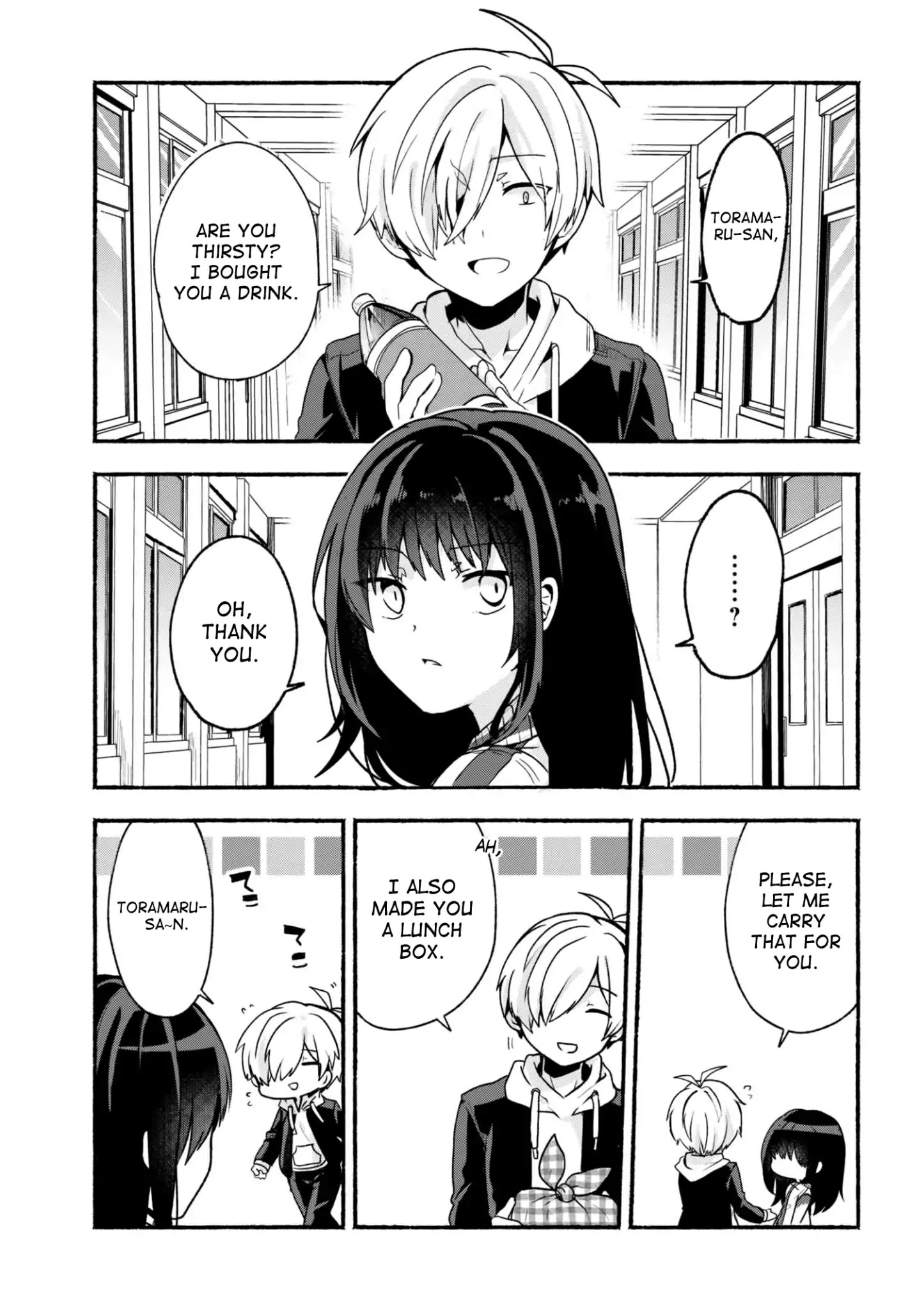 Pashiri Na Boku To Koi Suru Banchou-San Chapter 8 #2