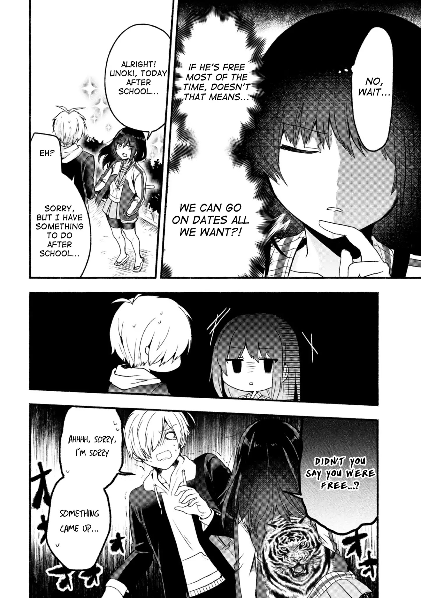 Pashiri Na Boku To Koi Suru Banchou-San Chapter 3 #4