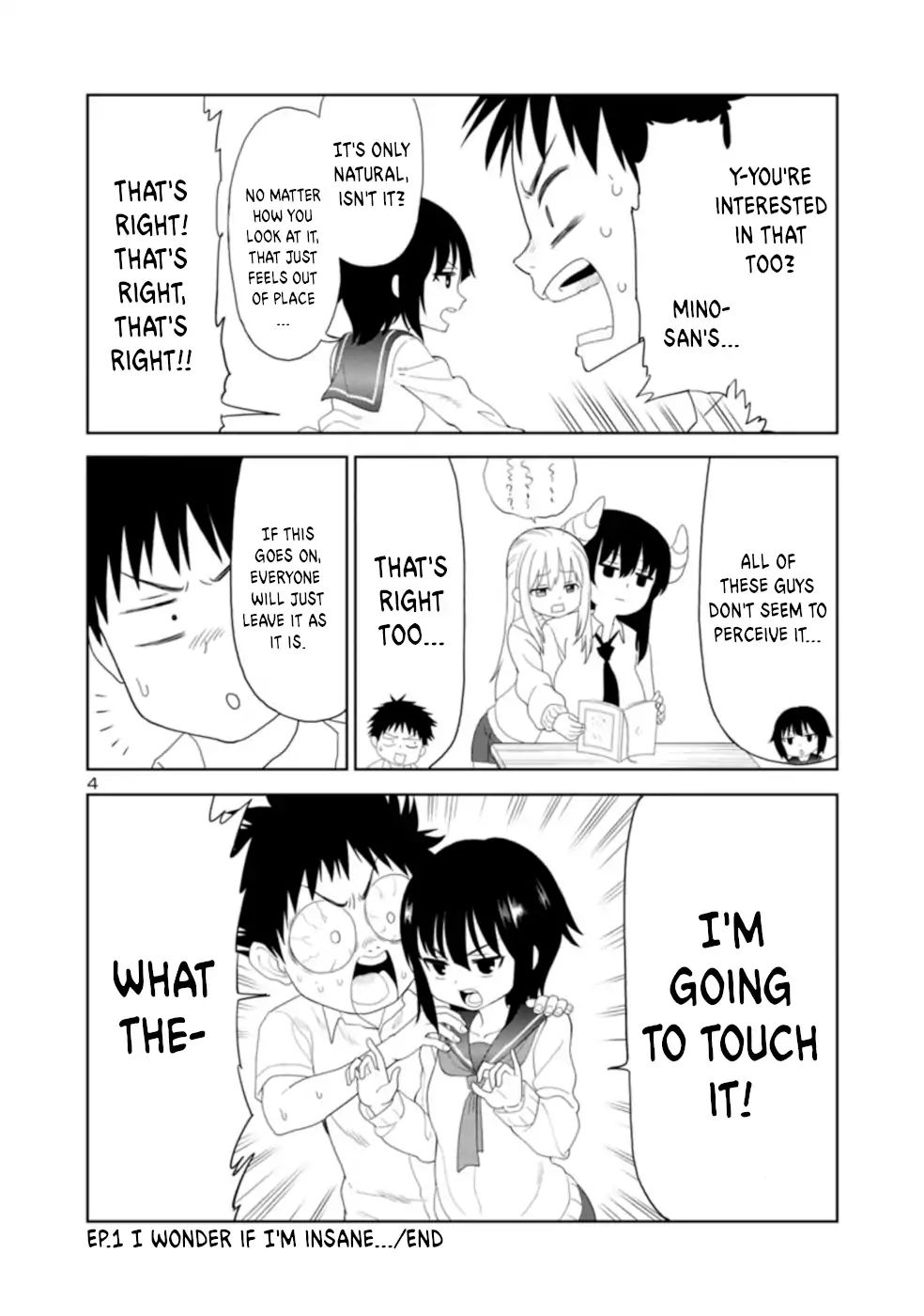 Is It Okay To Touch Mino-San There? Chapter 21 #4