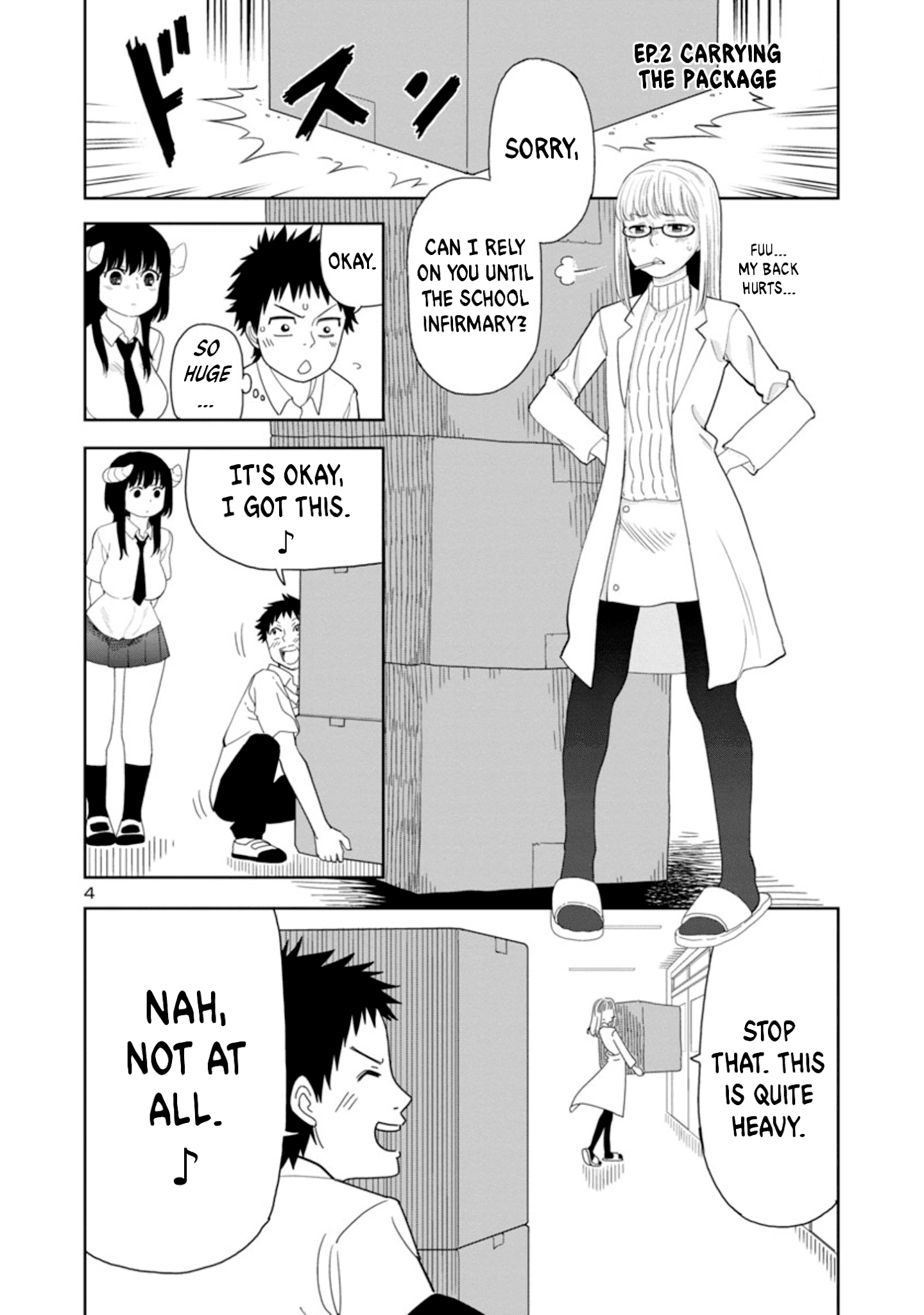 Is It Okay To Touch Mino-San There? Chapter 8 #4