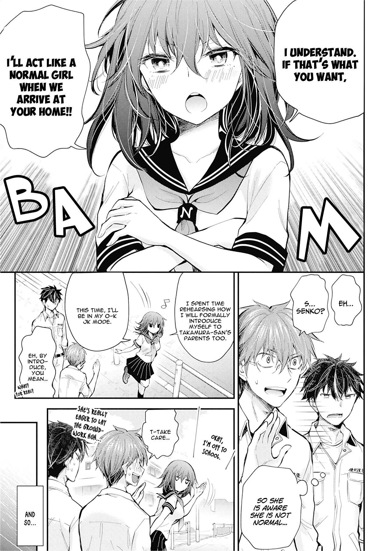 Henjo - Hen Na Jyoshi Kousei Amaguri Senko Chapter 96 #7