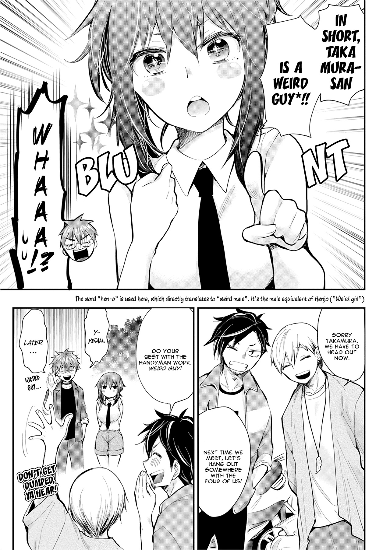 Henjo - Hen Na Jyoshi Kousei Amaguri Senko Chapter 96 #19