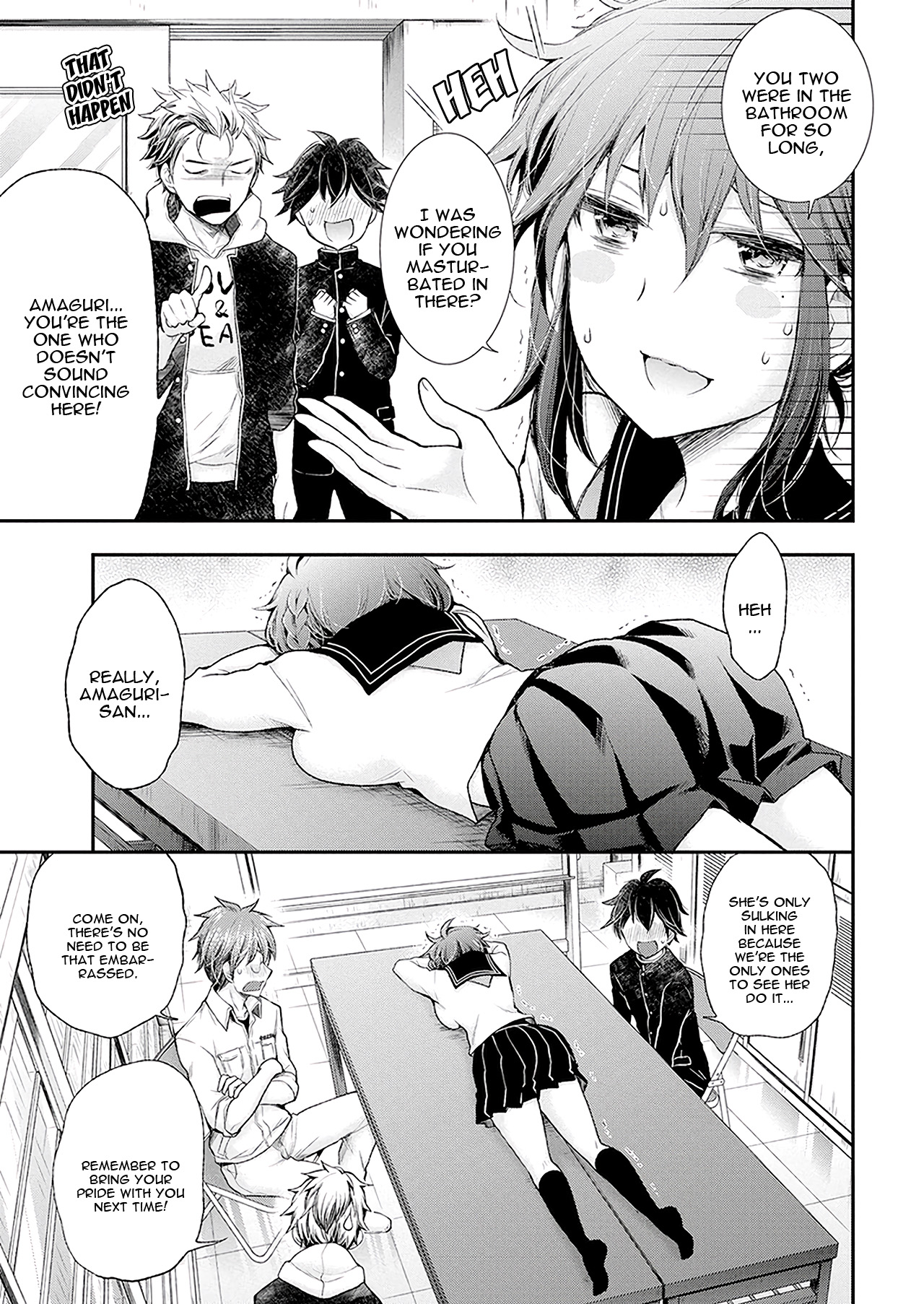 Henjo - Hen Na Jyoshi Kousei Amaguri Senko Chapter 90 #16