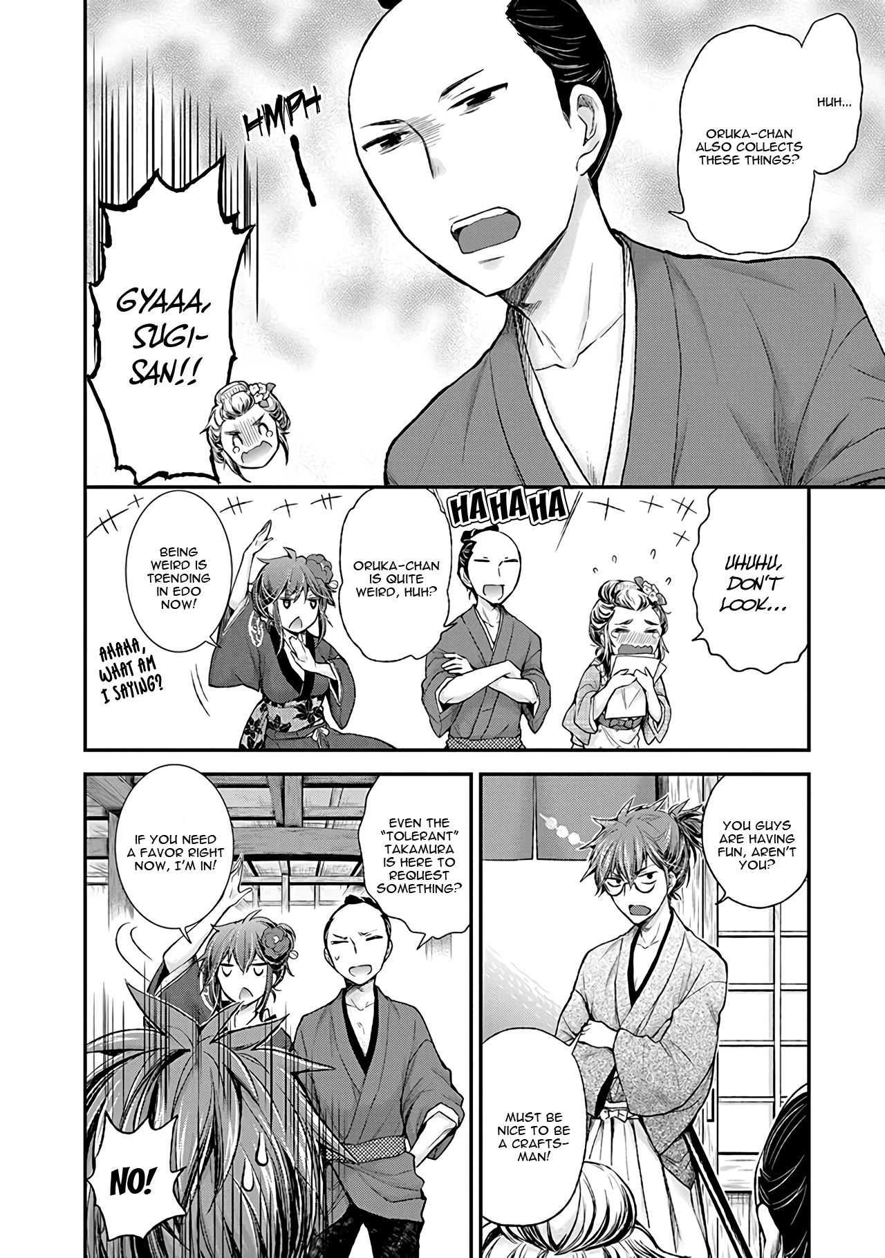 Henjo - Hen Na Jyoshi Kousei Amaguri Senko Chapter 77 #11