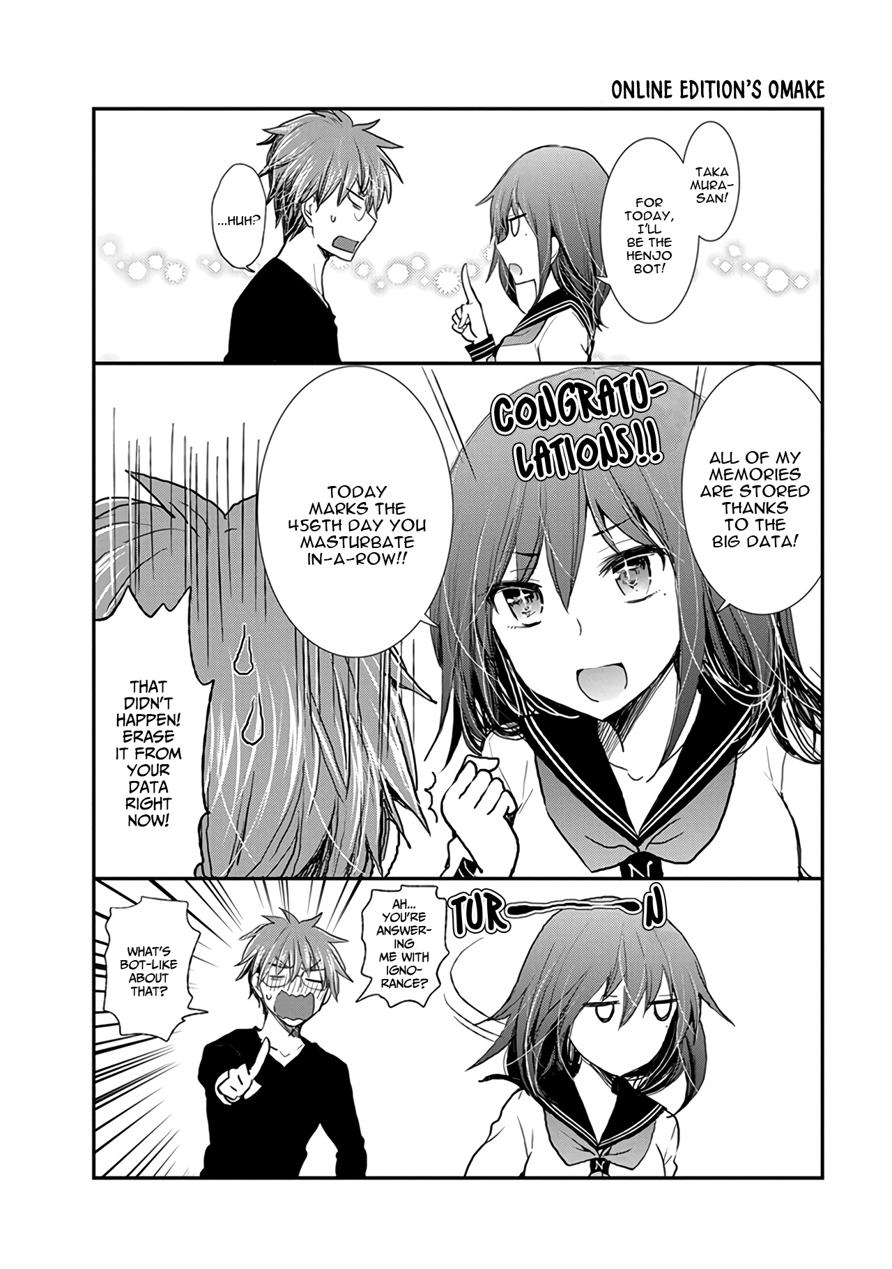 Henjo - Hen Na Jyoshi Kousei Amaguri Senko Chapter 73 #25