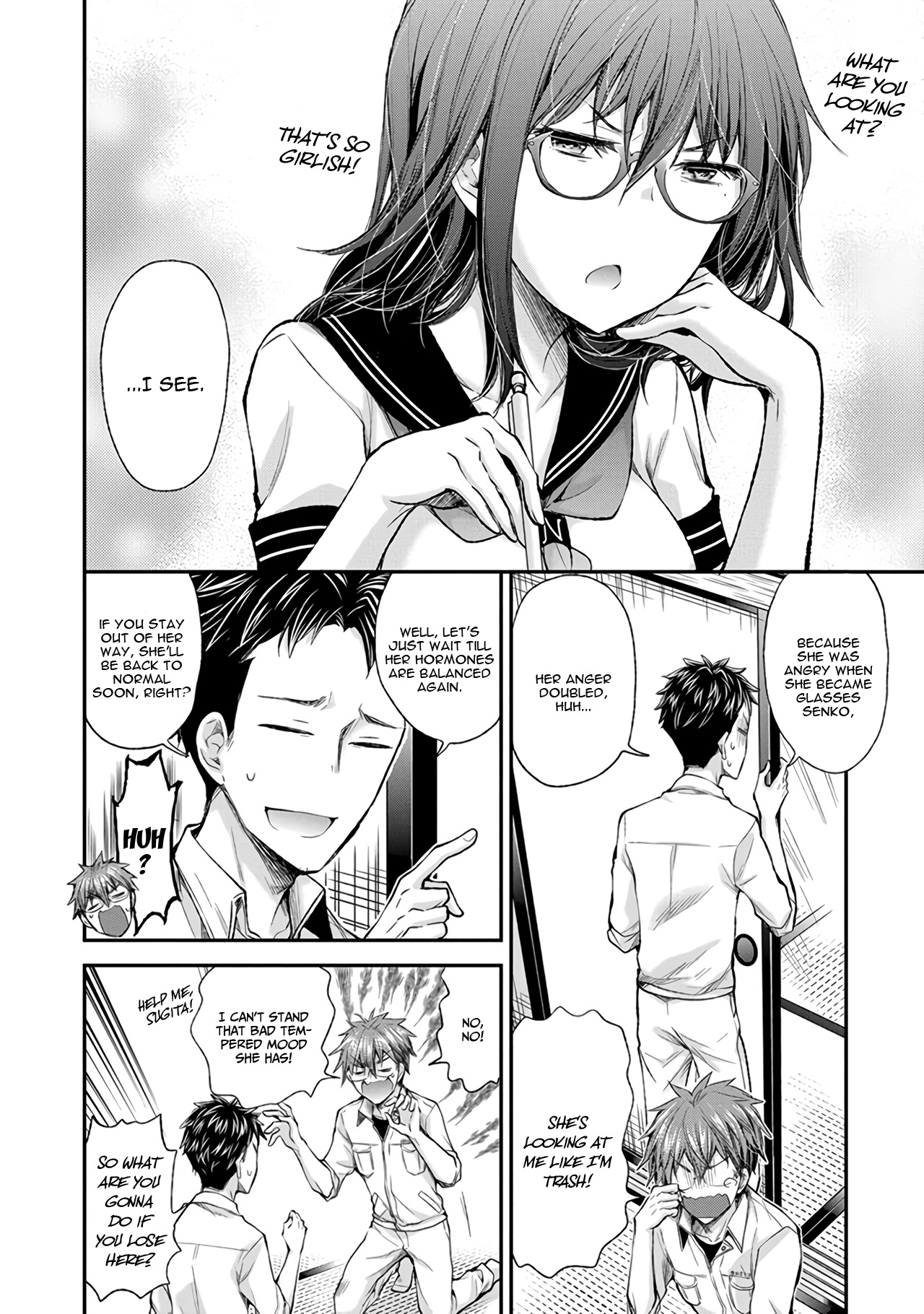 Henjo - Hen Na Jyoshi Kousei Amaguri Senko Chapter 71 #9