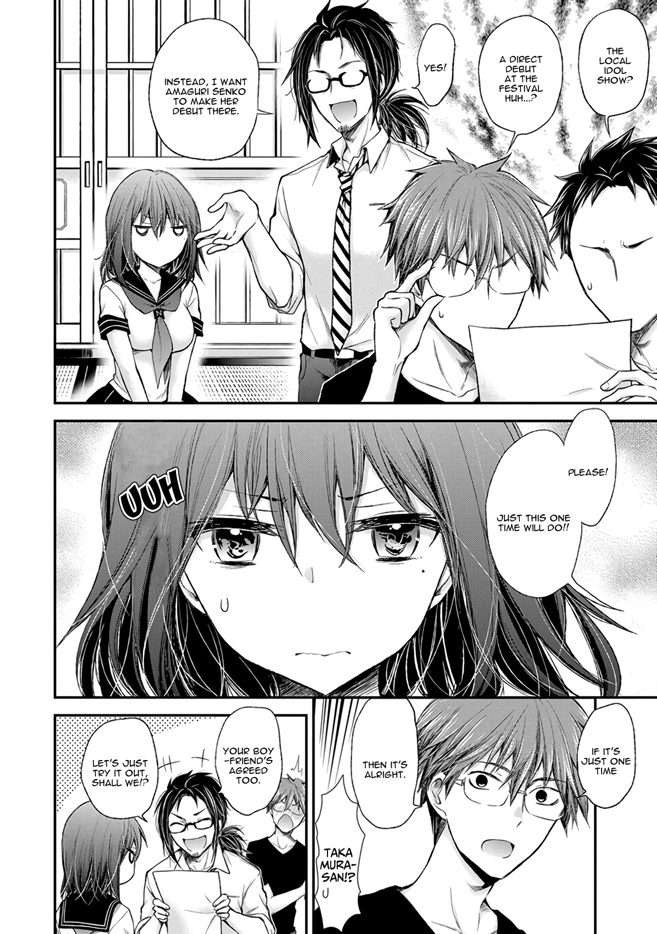 Henjo - Hen Na Jyoshi Kousei Amaguri Senko Chapter 68 #9