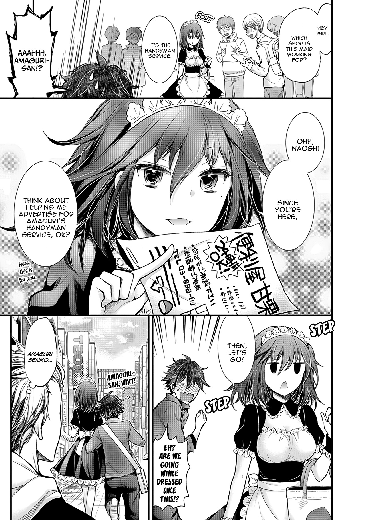 Henjo - Hen Na Jyoshi Kousei Amaguri Senko Chapter 50 #6