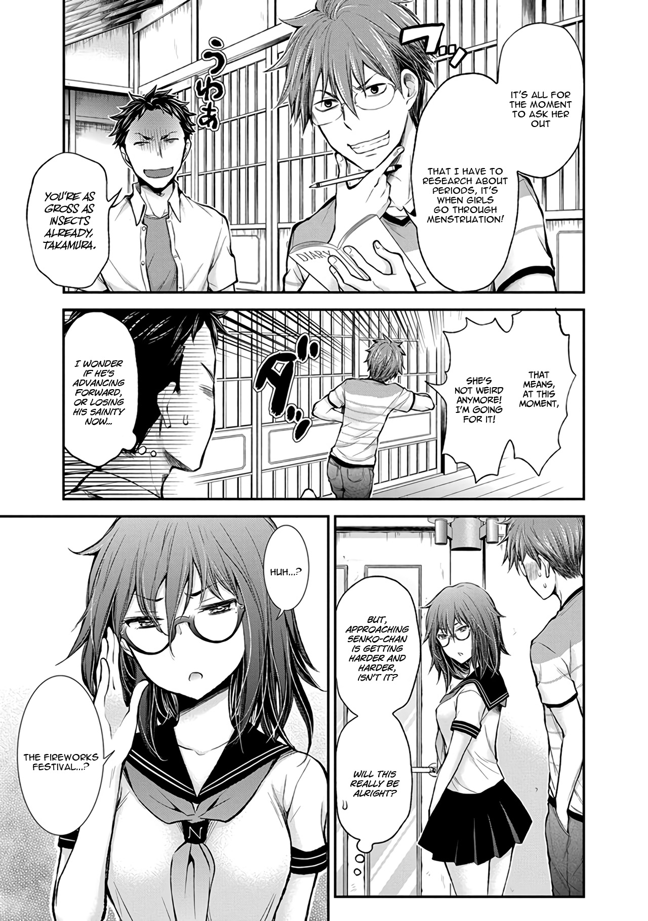 Henjo - Hen Na Jyoshi Kousei Amaguri Senko Chapter 40 #4