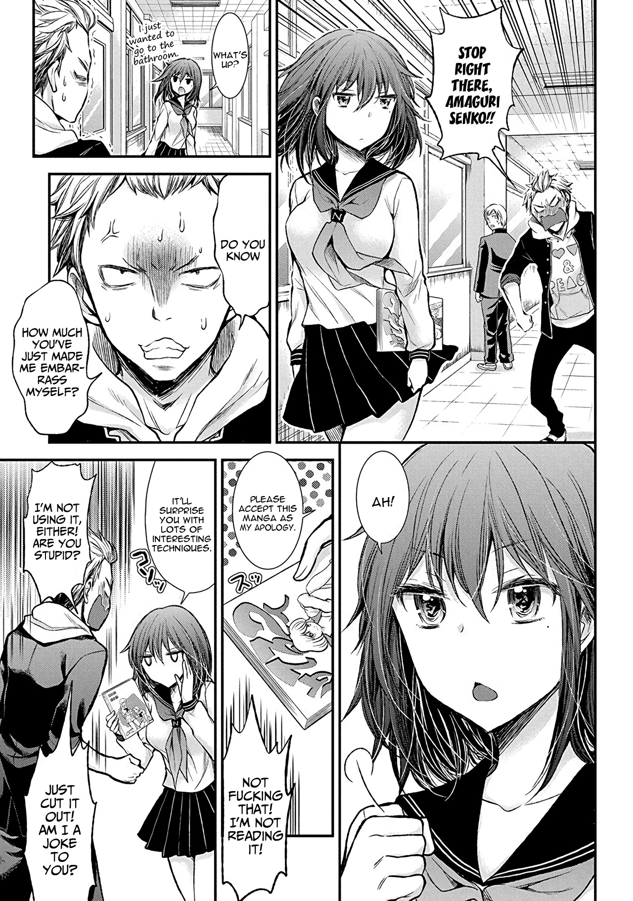 Henjo - Hen Na Jyoshi Kousei Amaguri Senko Chapter 38.5 #10