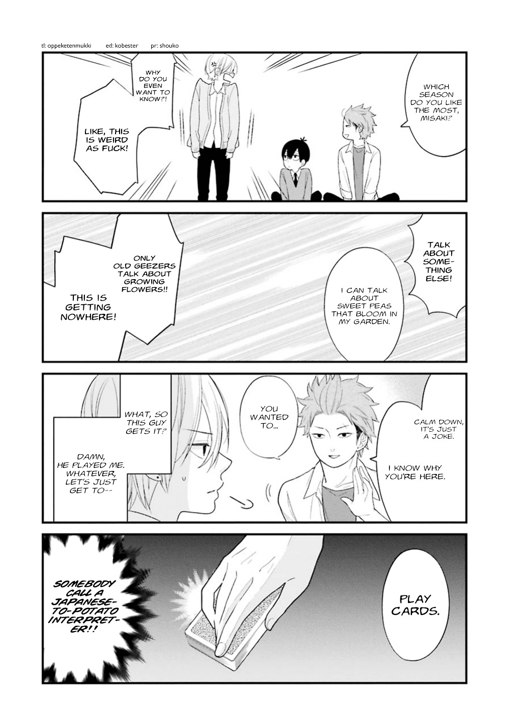 Kuzumi-Kun, Kuuki Yometemasu Ka? Chapter 17.2 #10