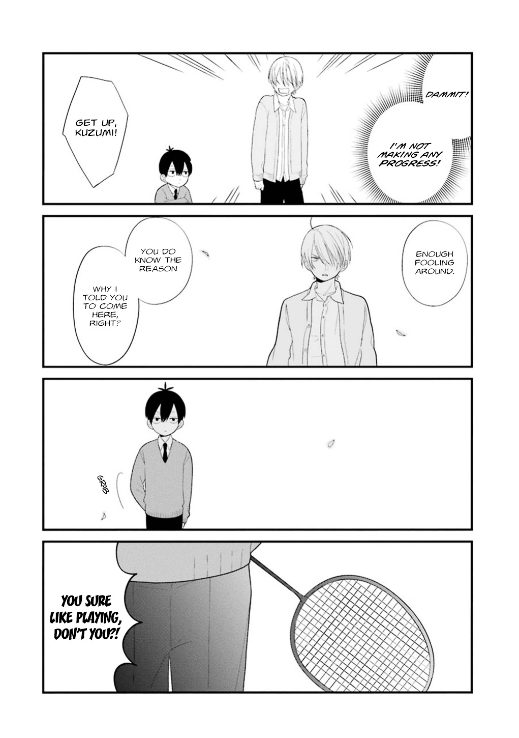 Kuzumi-Kun, Kuuki Yometemasu Ka? Chapter 17.2 #14