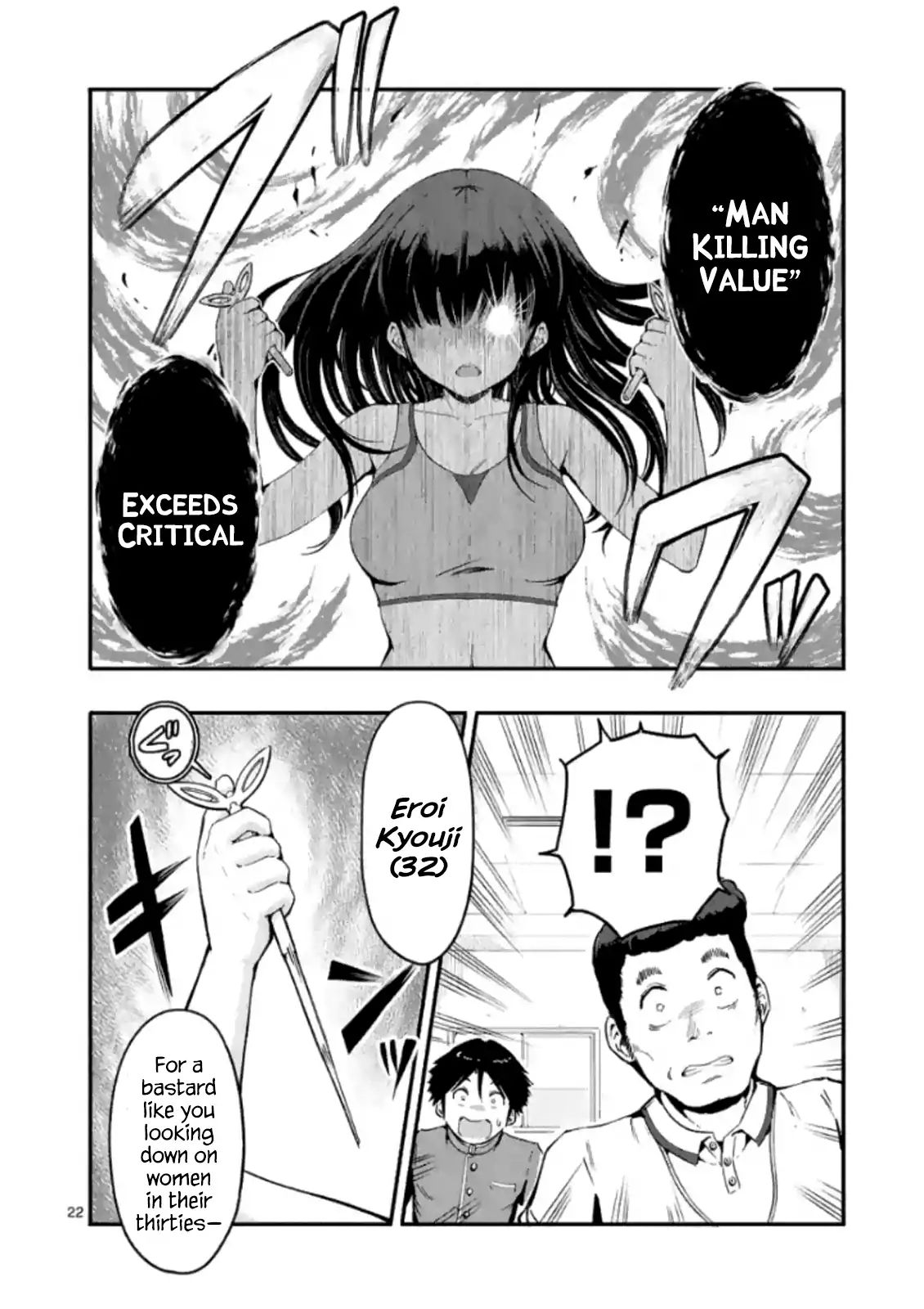 The Man-Killer Otokoro-San Chapter 1 #22