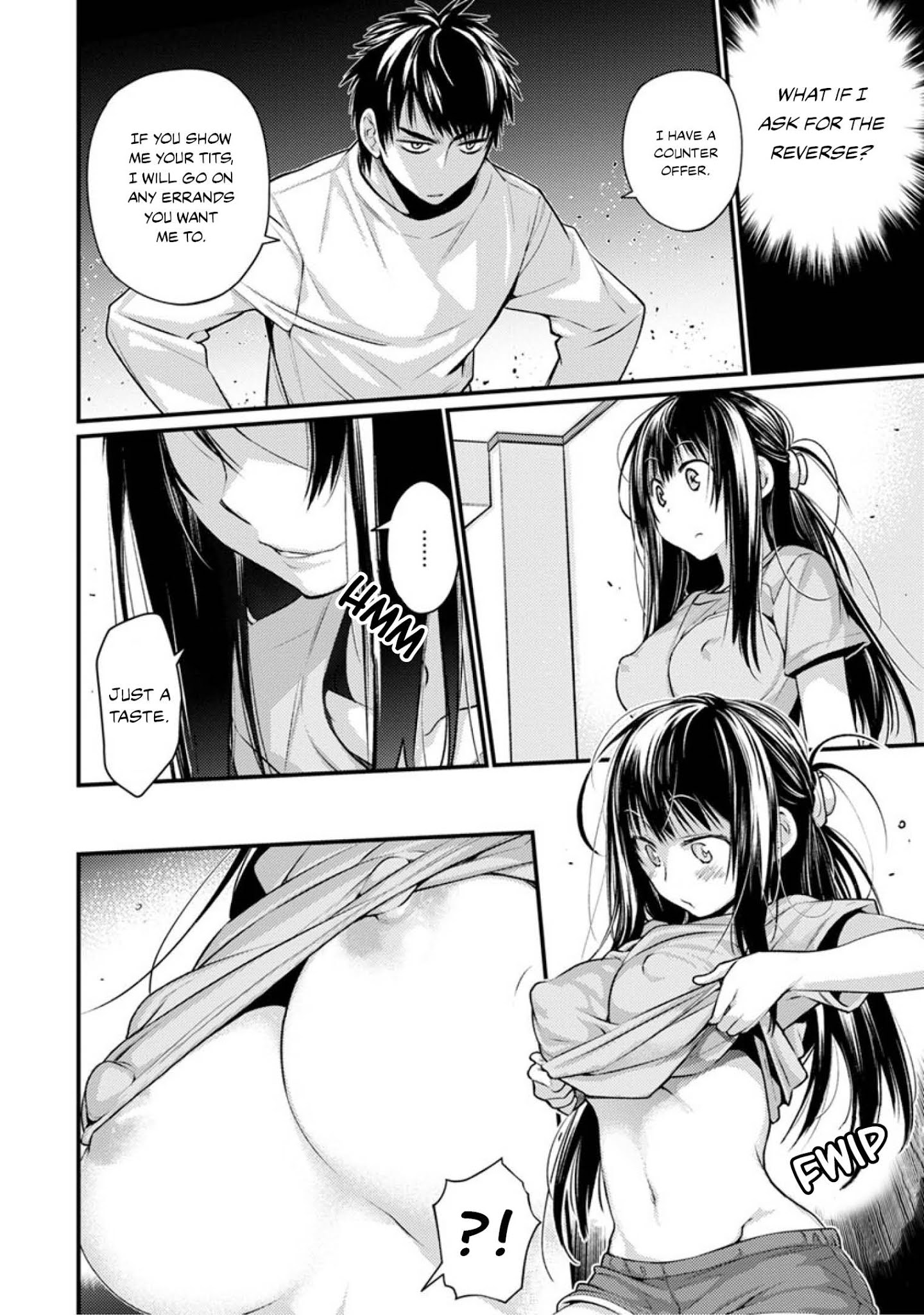 Show Me Your Boobies And Look Embarrassed! Chapter 1 #8