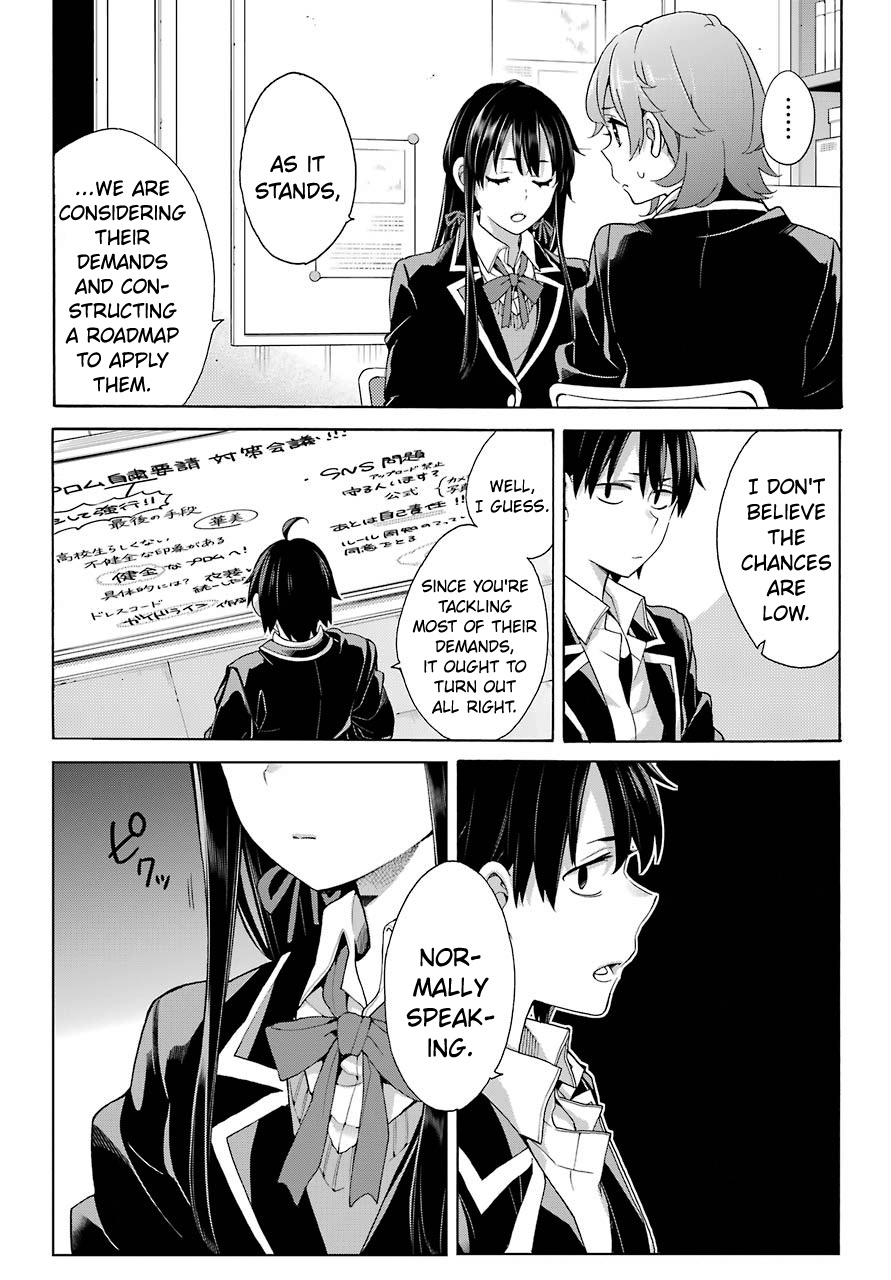 Yahari Ore No Seishun Rabukome Wa Machigatte Iru. - Mougenroku Chapter 78 #8