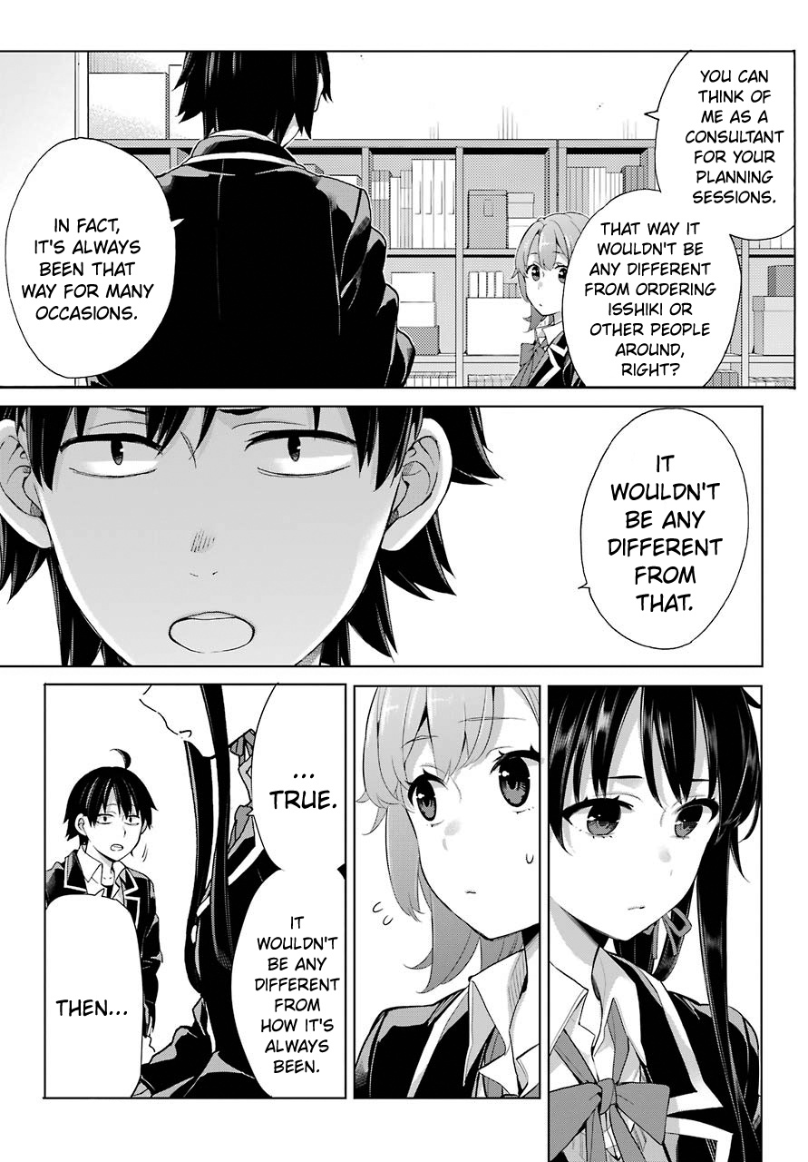 Yahari Ore No Seishun Rabukome Wa Machigatte Iru. - Mougenroku Chapter 78 #13