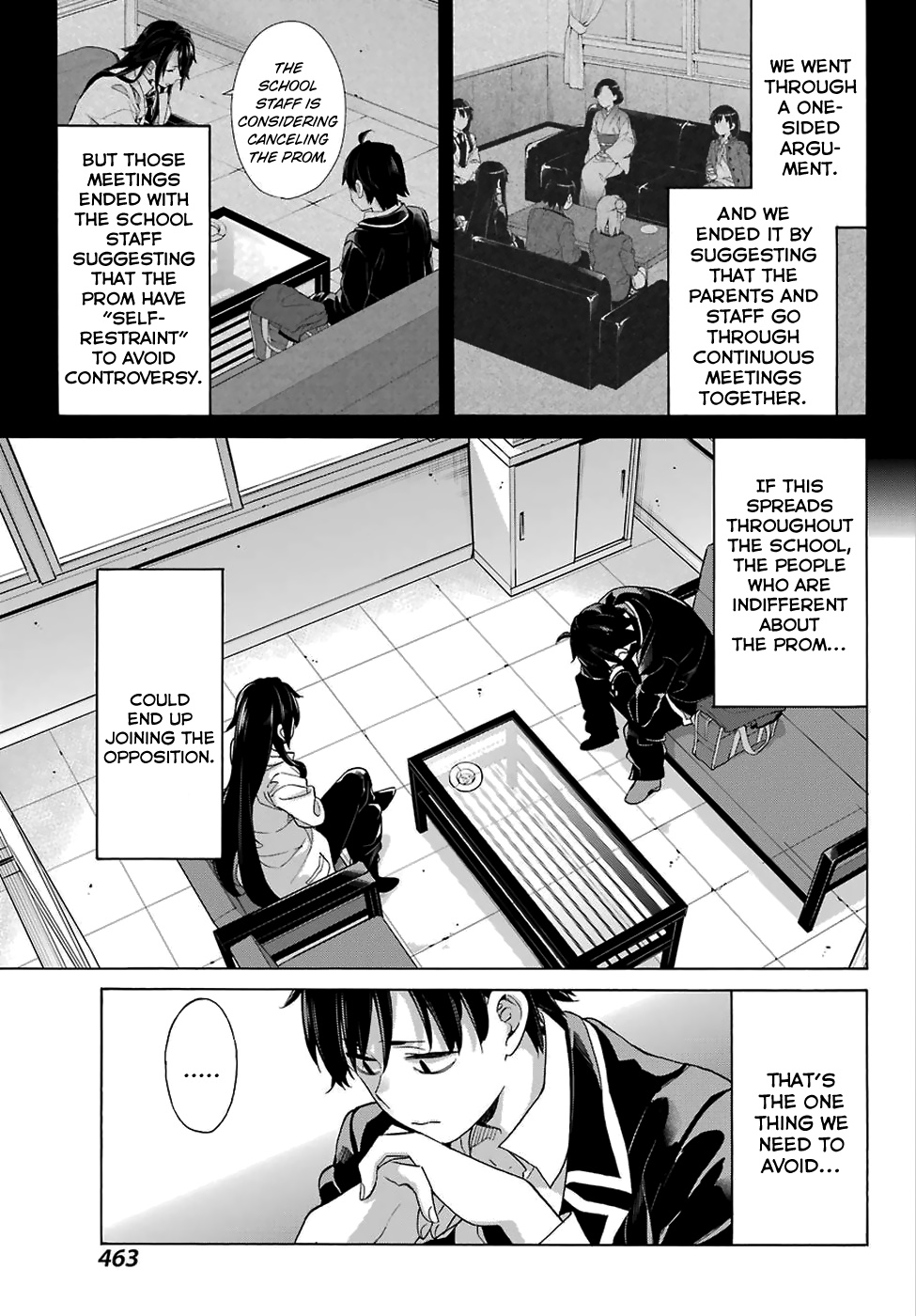 Yahari Ore No Seishun Rabukome Wa Machigatte Iru. - Mougenroku Chapter 76 #3