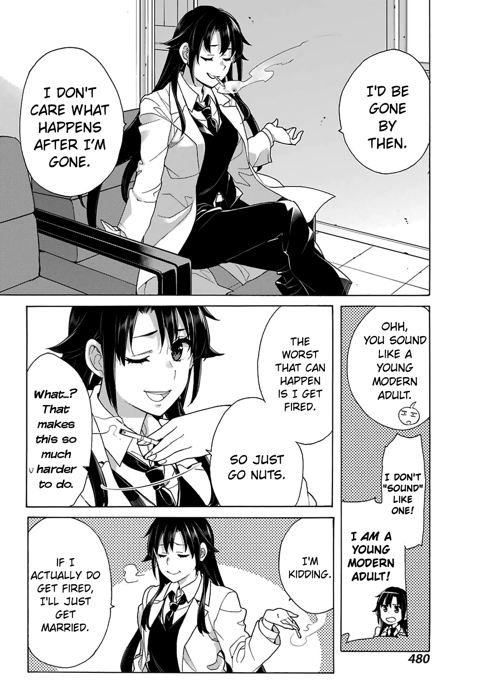 Yahari Ore No Seishun Rabukome Wa Machigatte Iru. - Mougenroku Chapter 76 #20