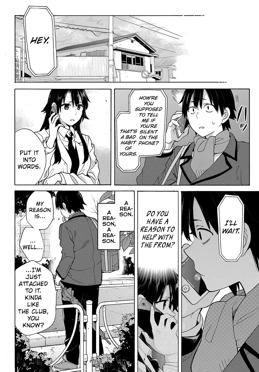 Yahari Ore No Seishun Rabukome Wa Machigatte Iru. - Mougenroku Chapter 74 #18