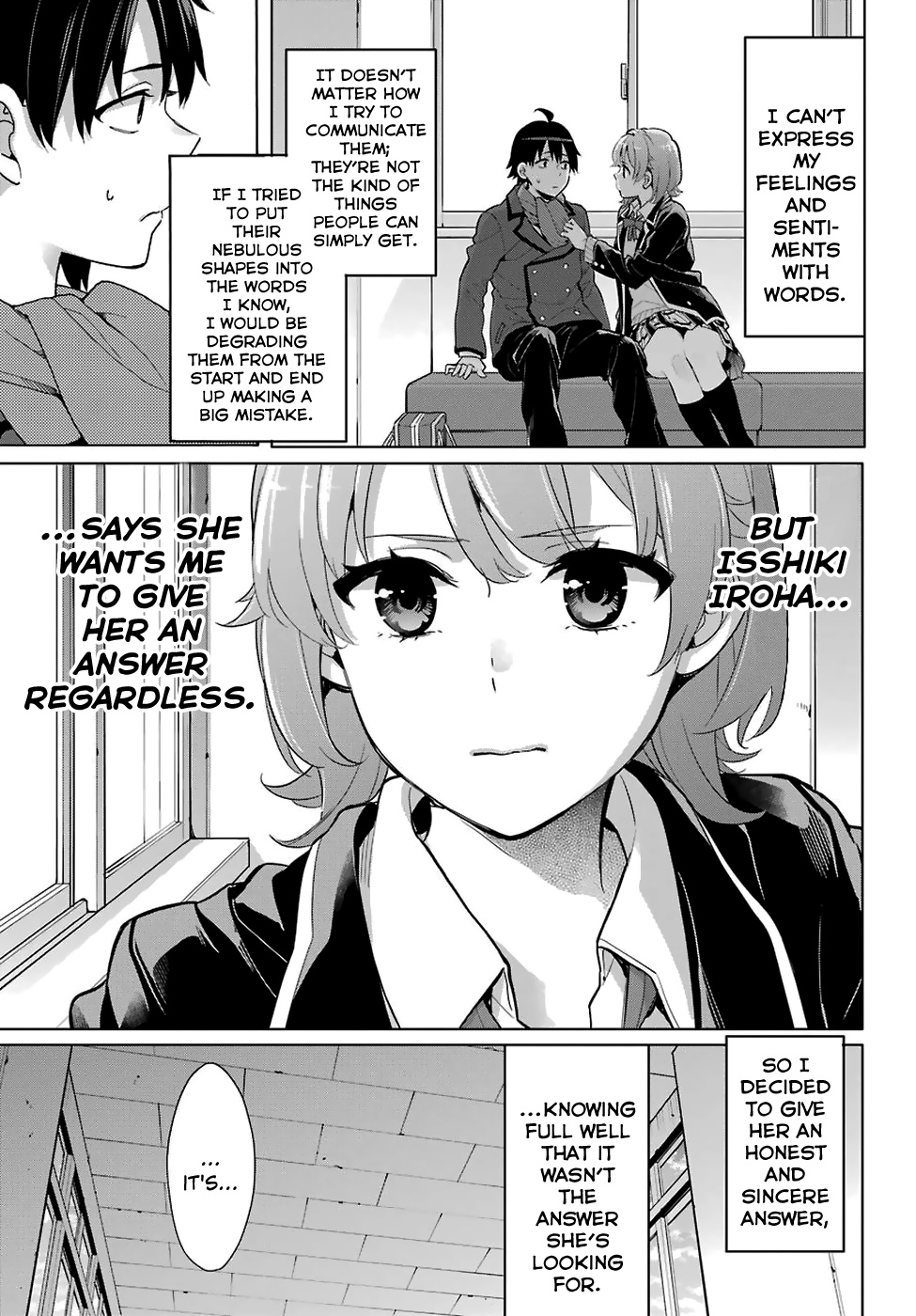 Yahari Ore No Seishun Rabukome Wa Machigatte Iru. - Mougenroku Chapter 77 #13