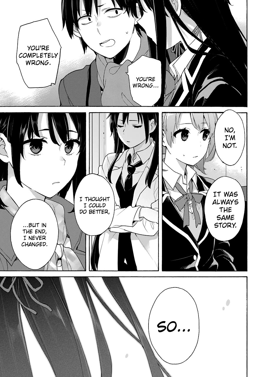 Yahari Ore No Seishun Rabukome Wa Machigatte Iru. - Mougenroku Chapter 73 #13