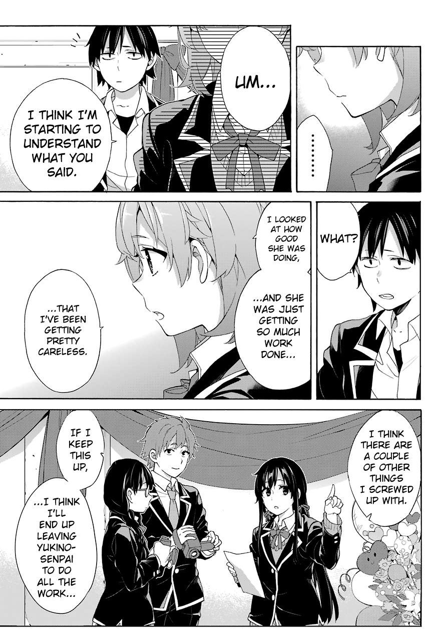 Yahari Ore No Seishun Rabukome Wa Machigatte Iru. - Mougenroku Chapter 69 #8