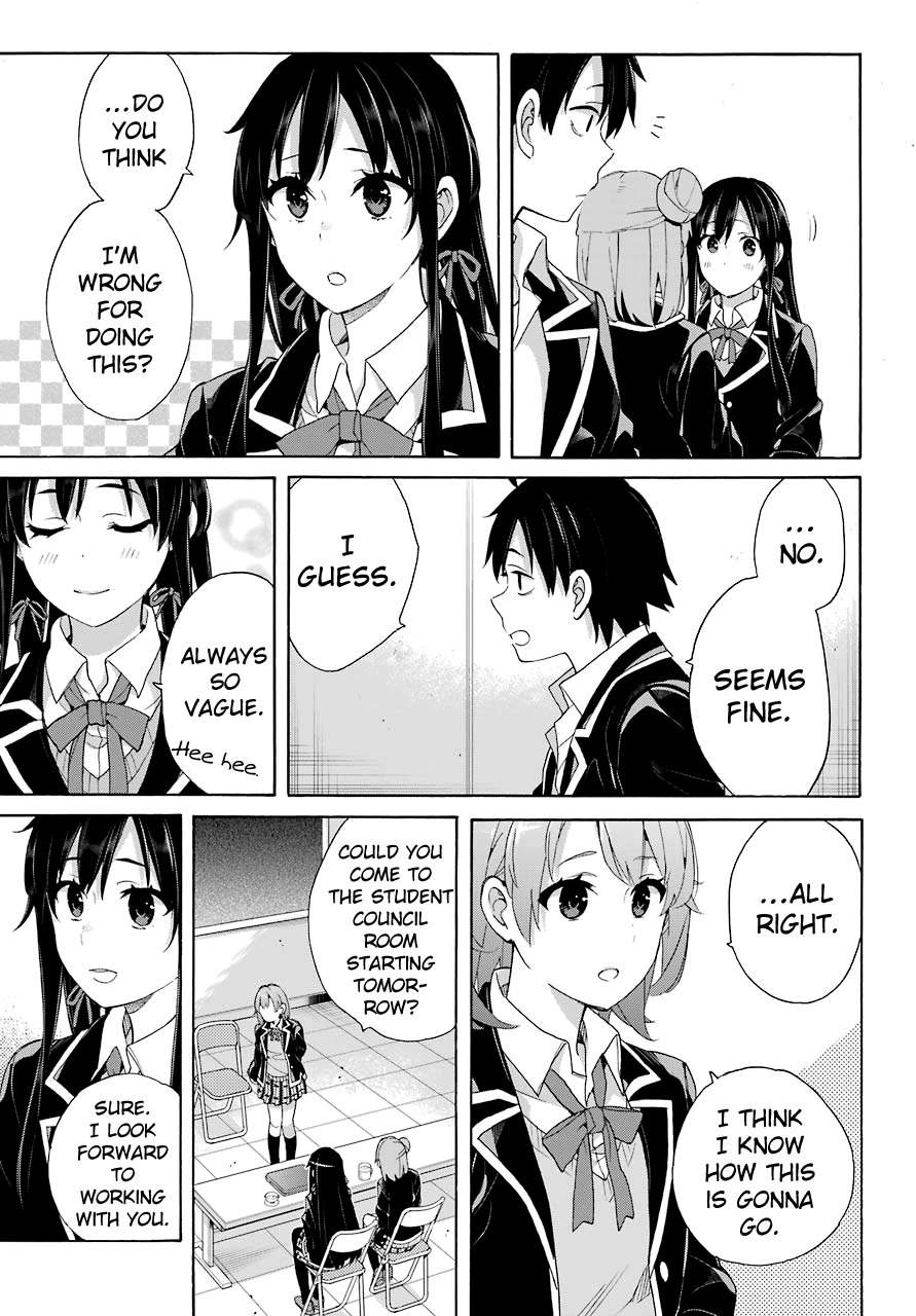 Yahari Ore No Seishun Rabukome Wa Machigatte Iru. - Mougenroku Chapter 66 #7