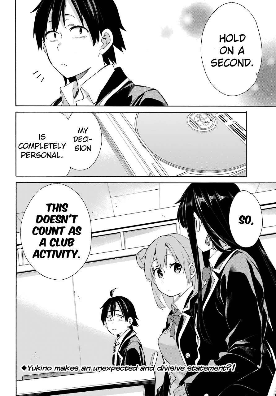 Yahari Ore No Seishun Rabukome Wa Machigatte Iru. - Mougenroku Chapter 65 #25