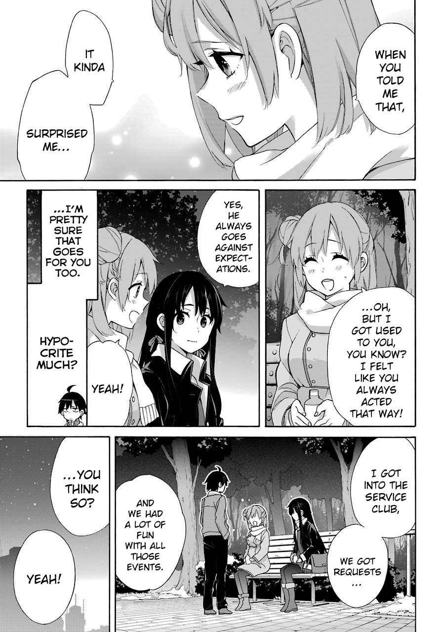 Yahari Ore No Seishun Rabukome Wa Machigatte Iru. - Mougenroku Chapter 60 #8